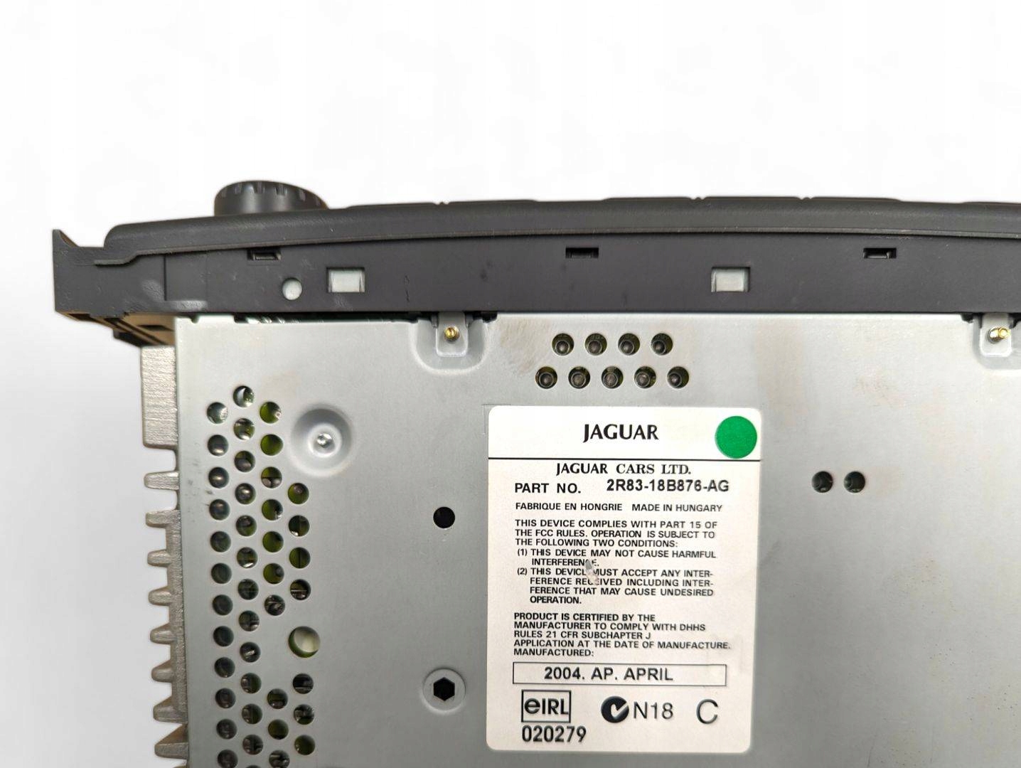 Radio samochodowe Jaguar S-Type facelift 2005 2R8318B876AG