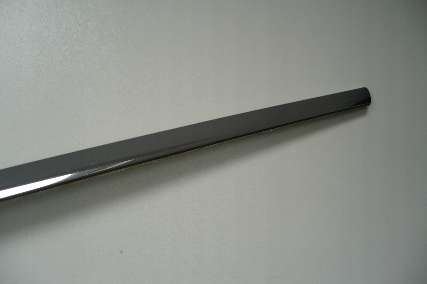 SKODA SUPERB II 2 08- decorative trim CHROM door left rear part central