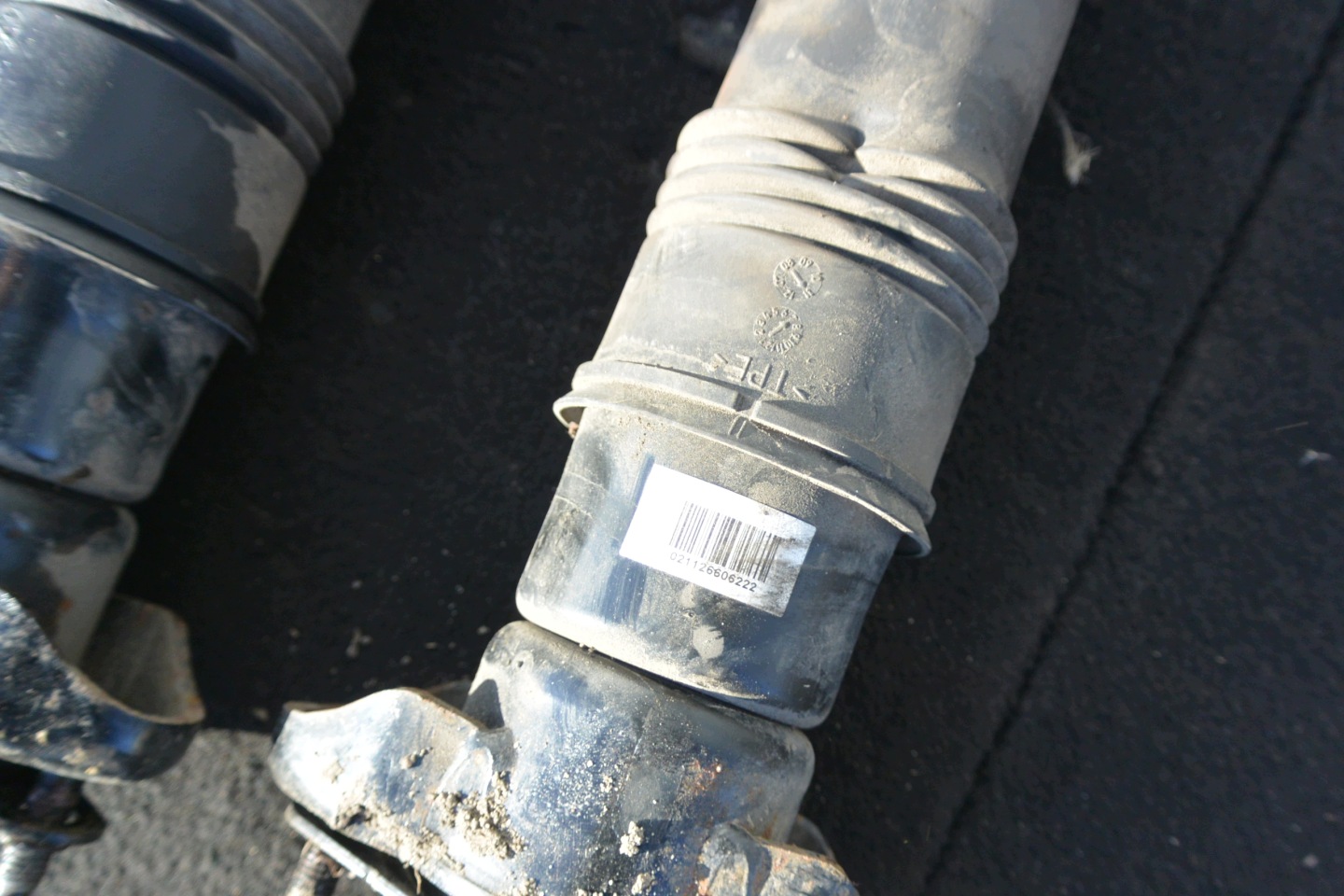 shock absorber springing rear part right left MERCEDES-BENZ ML-KLASA W164