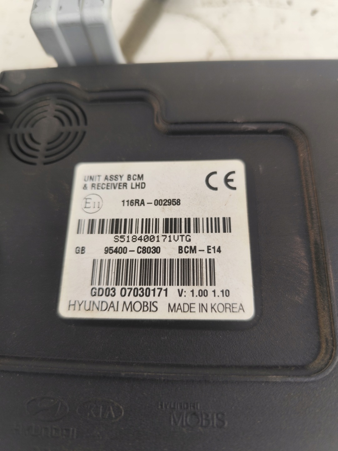 HYUNDAI I20 II module control unit BCM