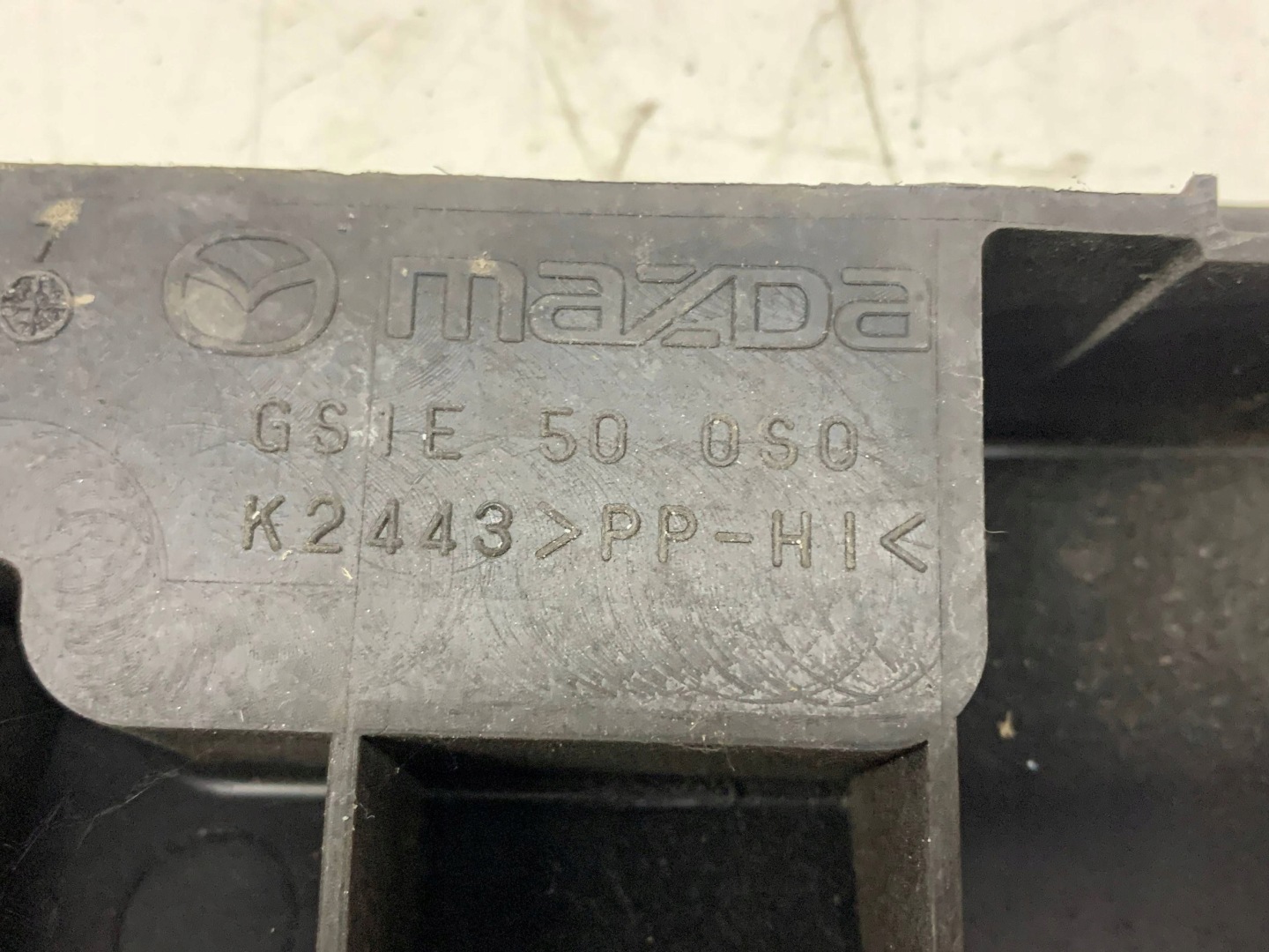 Blende Abdeckung abdeckung der Stoßstange vorne GS1E500S0 MAZDA 6 GH (2007-2010) 2.2D HATCHBACK