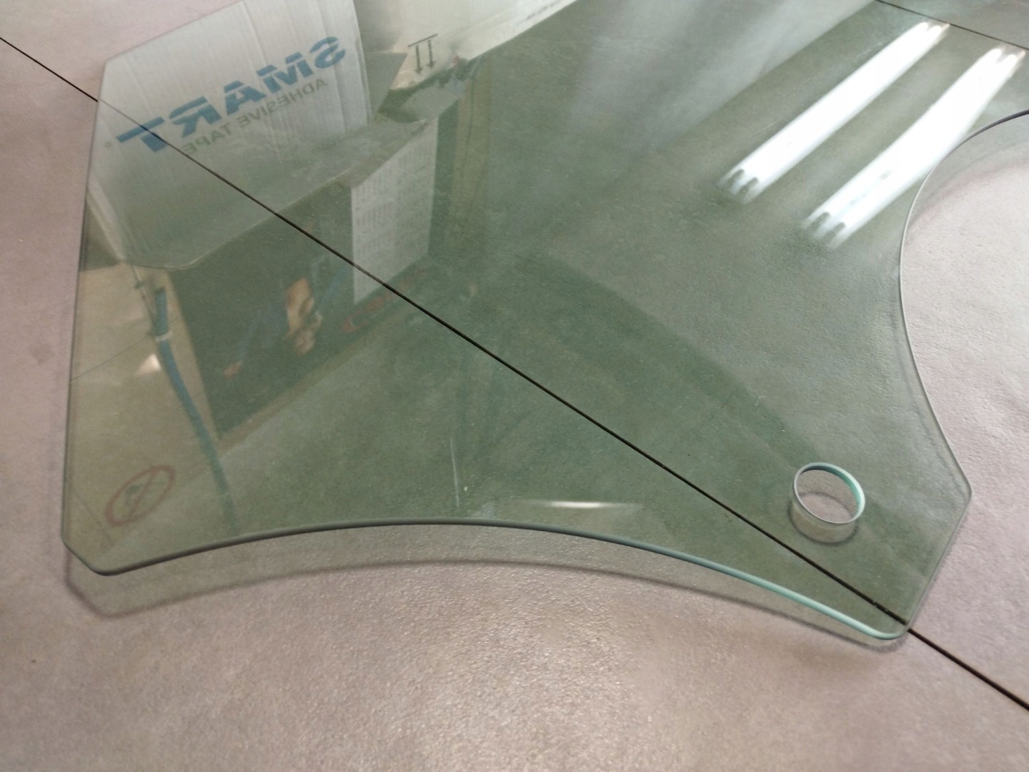 Audi A7 4G 2016 window door right rear part