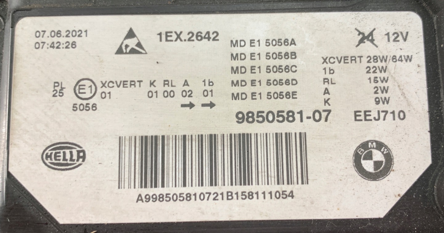 BMW G30 G31 LCI LIFT JEZ module LED left 235083-01