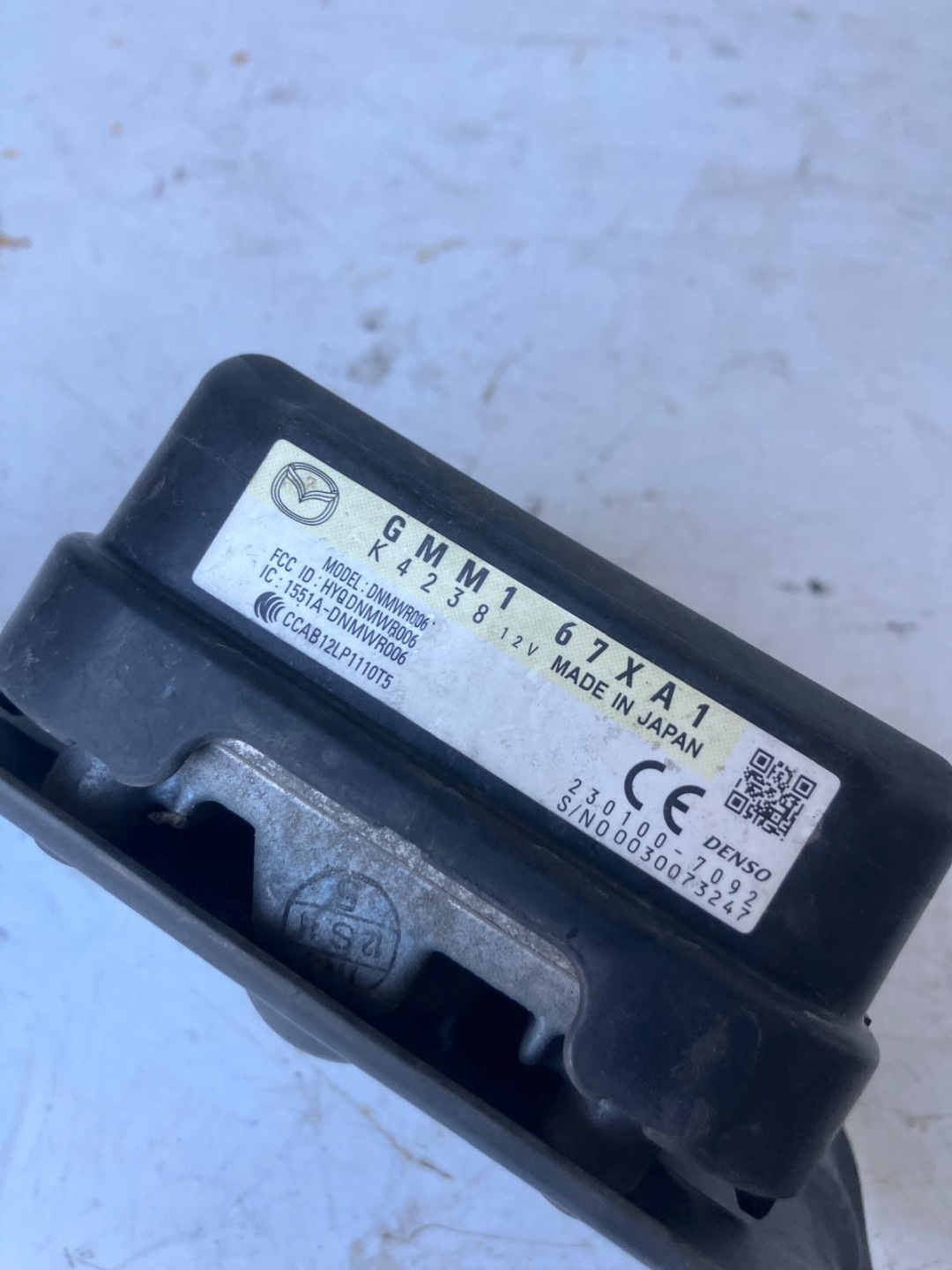 RADAR DISTRONIC ZBLIZENIOWY MAZDA CX5 e LIFT GMM167XA1