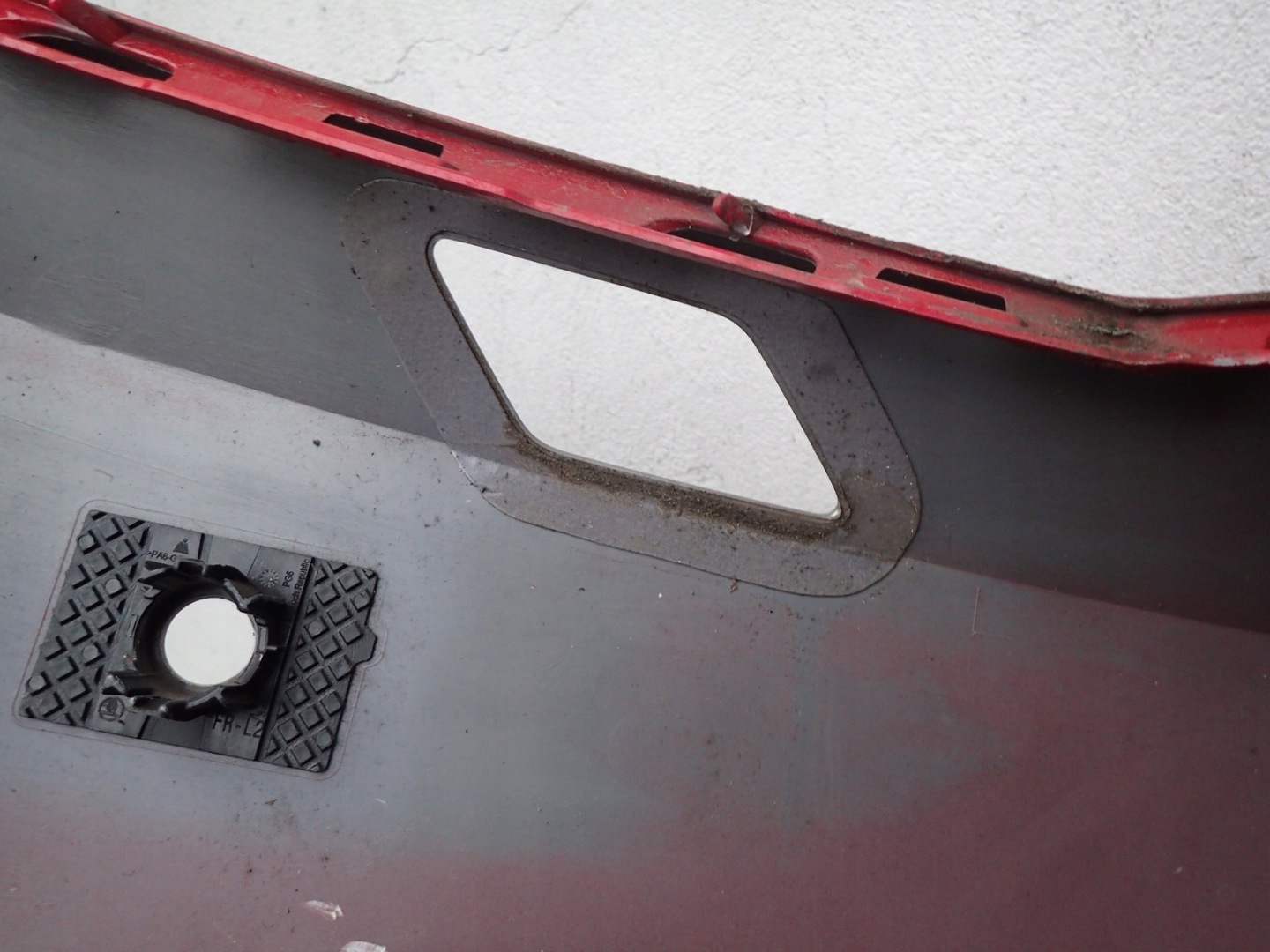 bumper front front SKODA FABIA 3 III 6V 2014