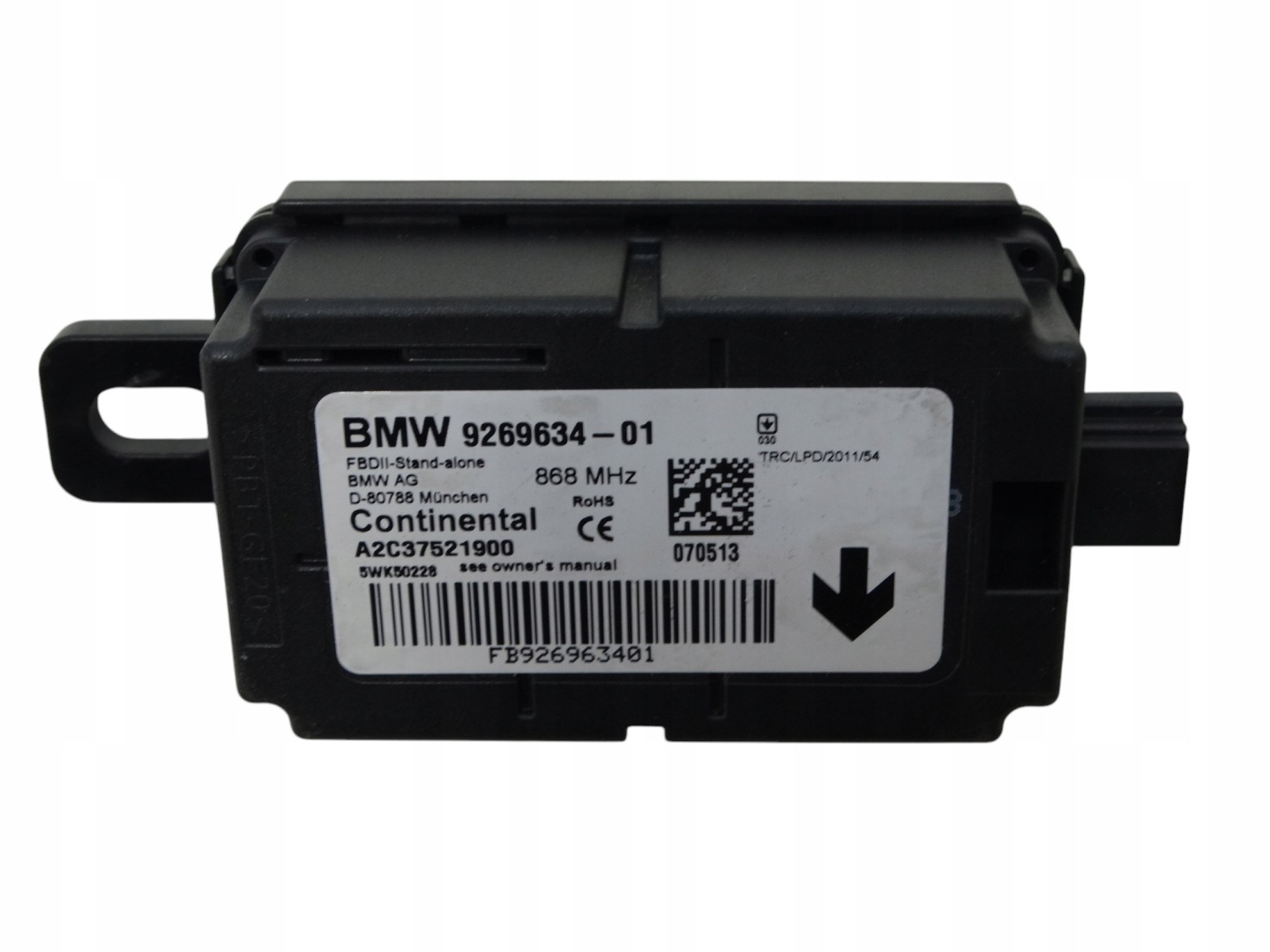 module alarm module control unit BMW F20 2.0D 2013R. 9269634-01
