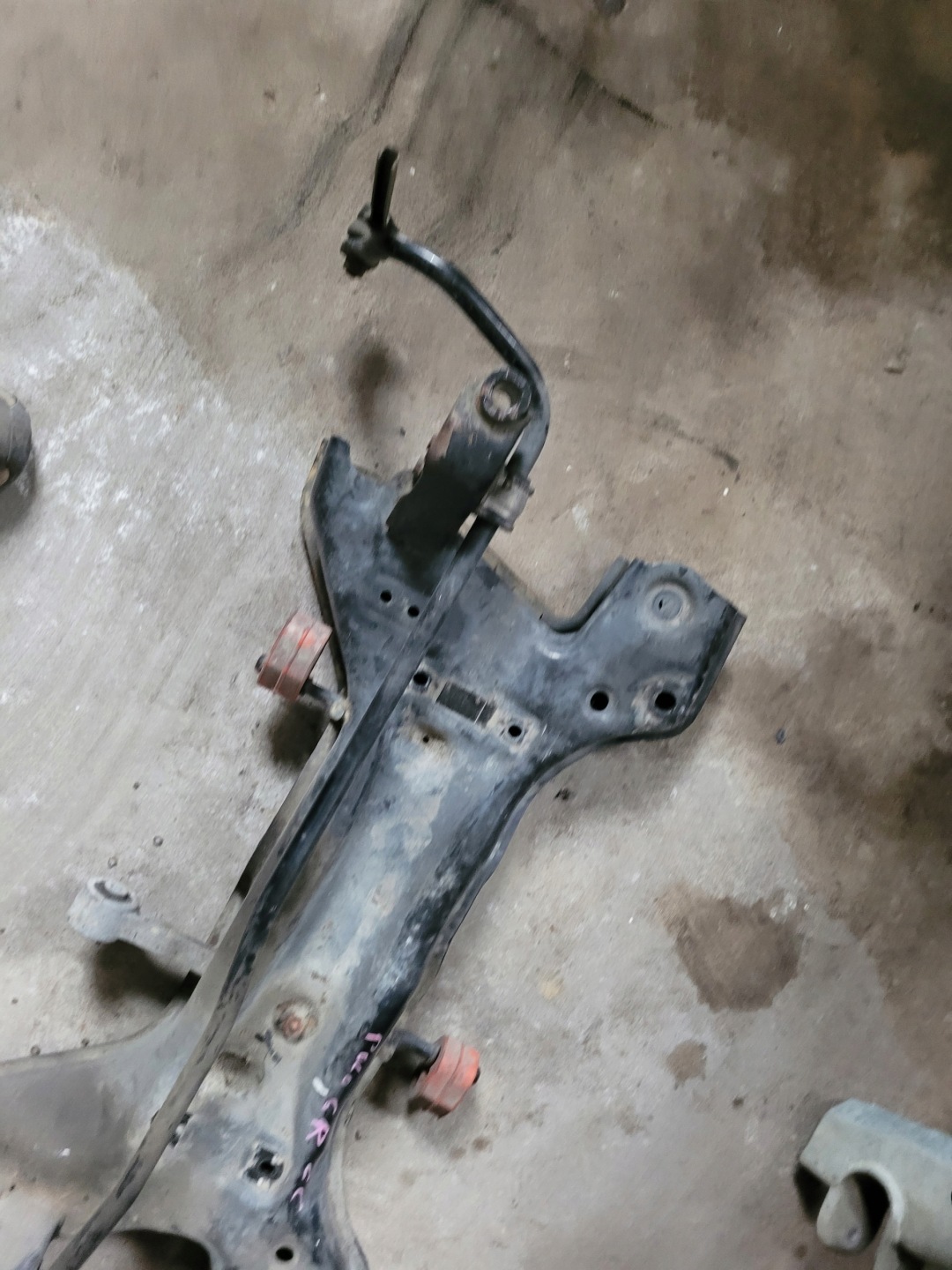 subframe axle beam TRAWERS VW POLO 6R without WAHACZY