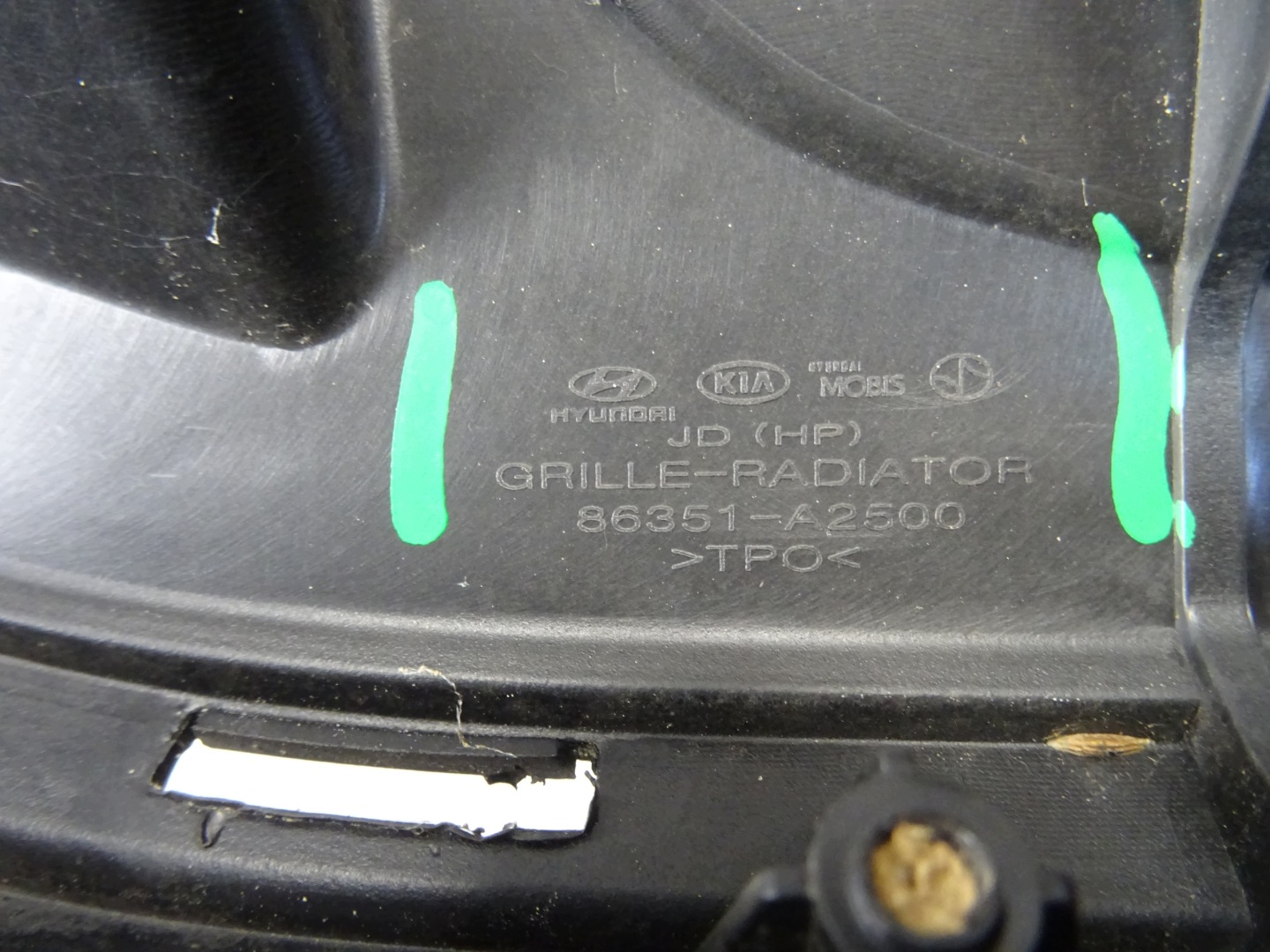 Grill Grill KIA CEED II 86351-A2500
