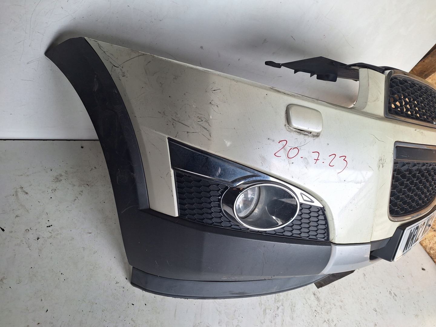 CHEVROLET CAPTIVA LIFT 11-14 bumper + washers