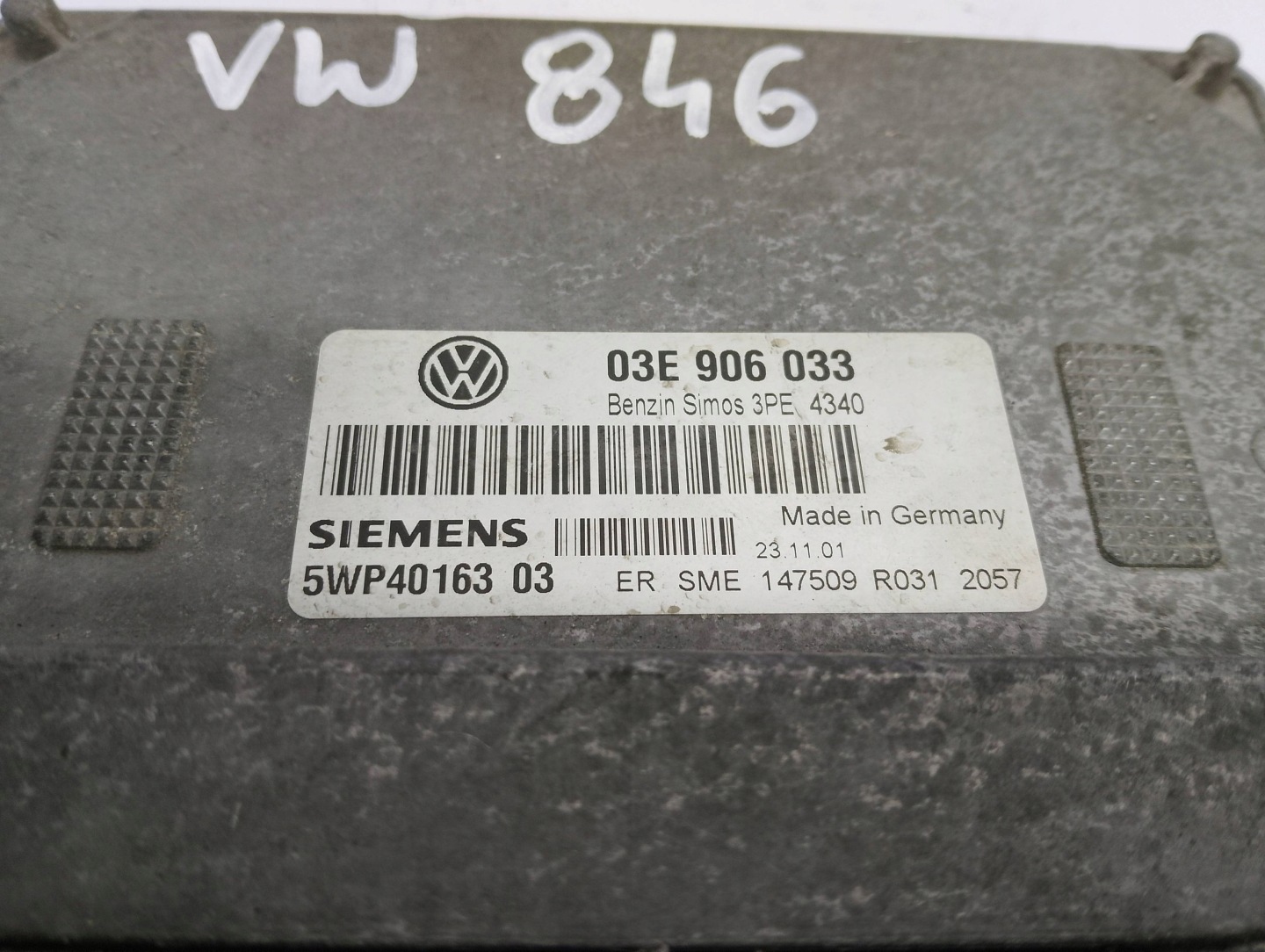 Volkswagen Polo 2002 Sterowniki Motore