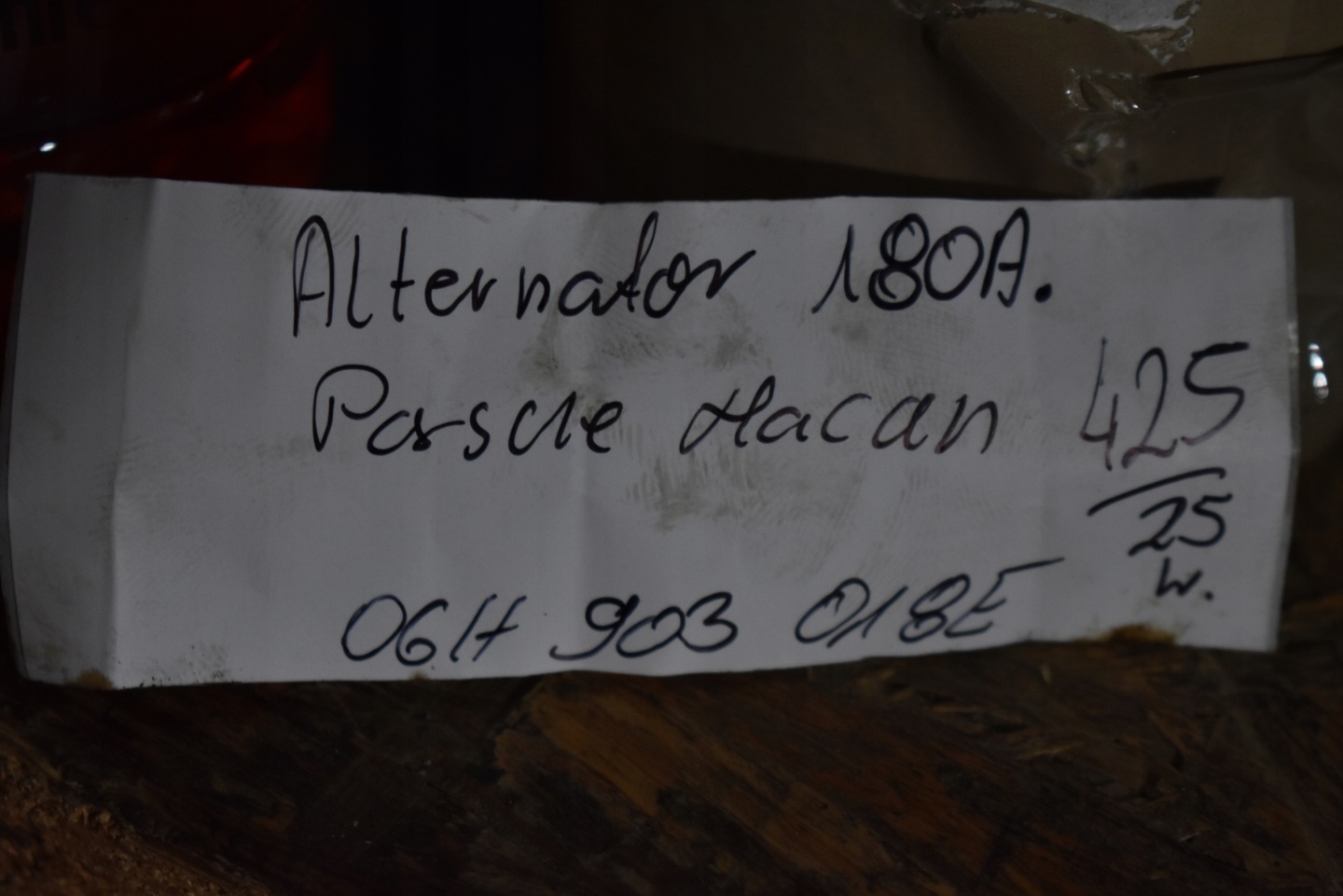 alternator - 180A 14V PORSCHE MACAN 1
