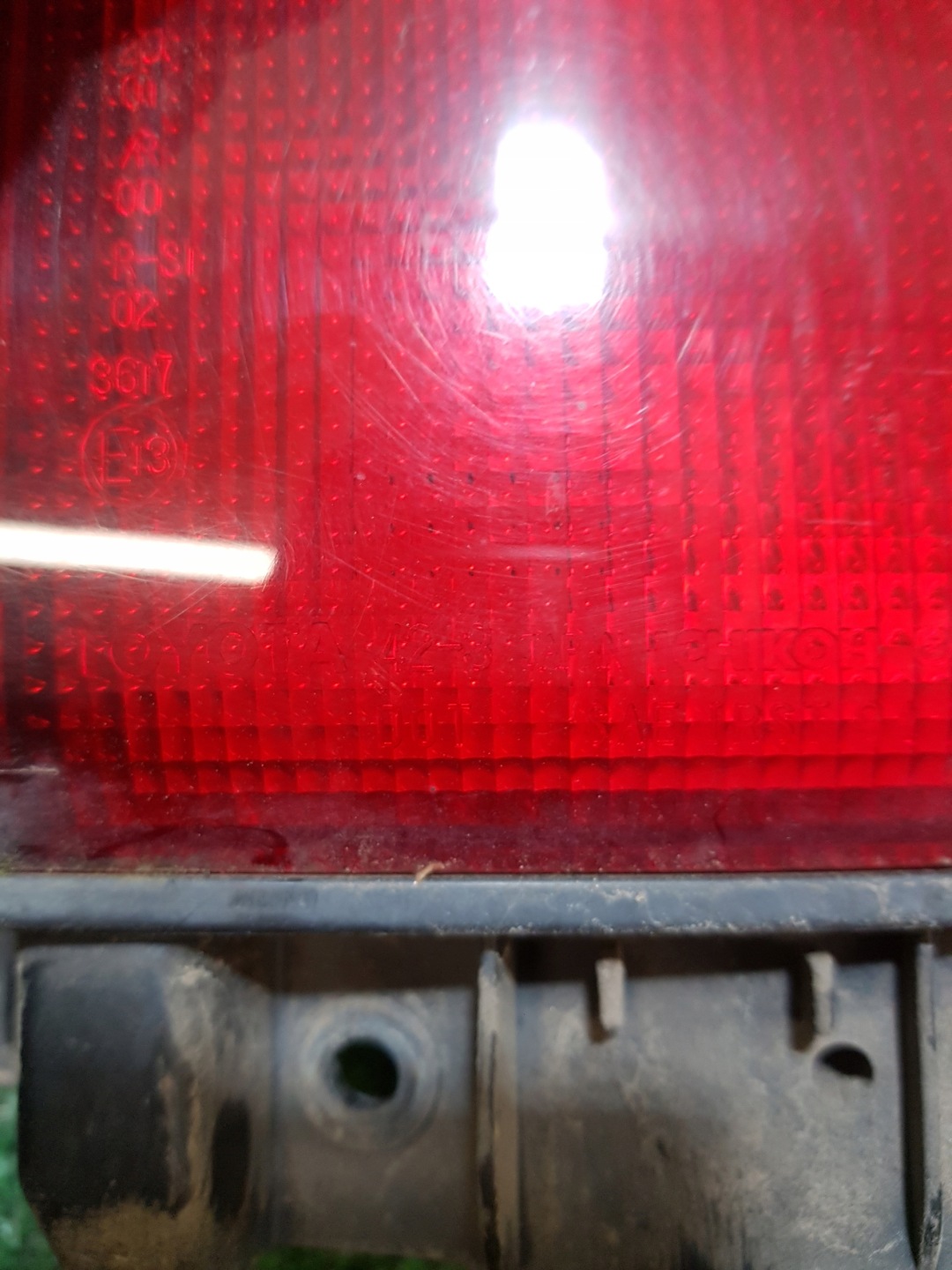 light right rear TOYOTA RAV 4