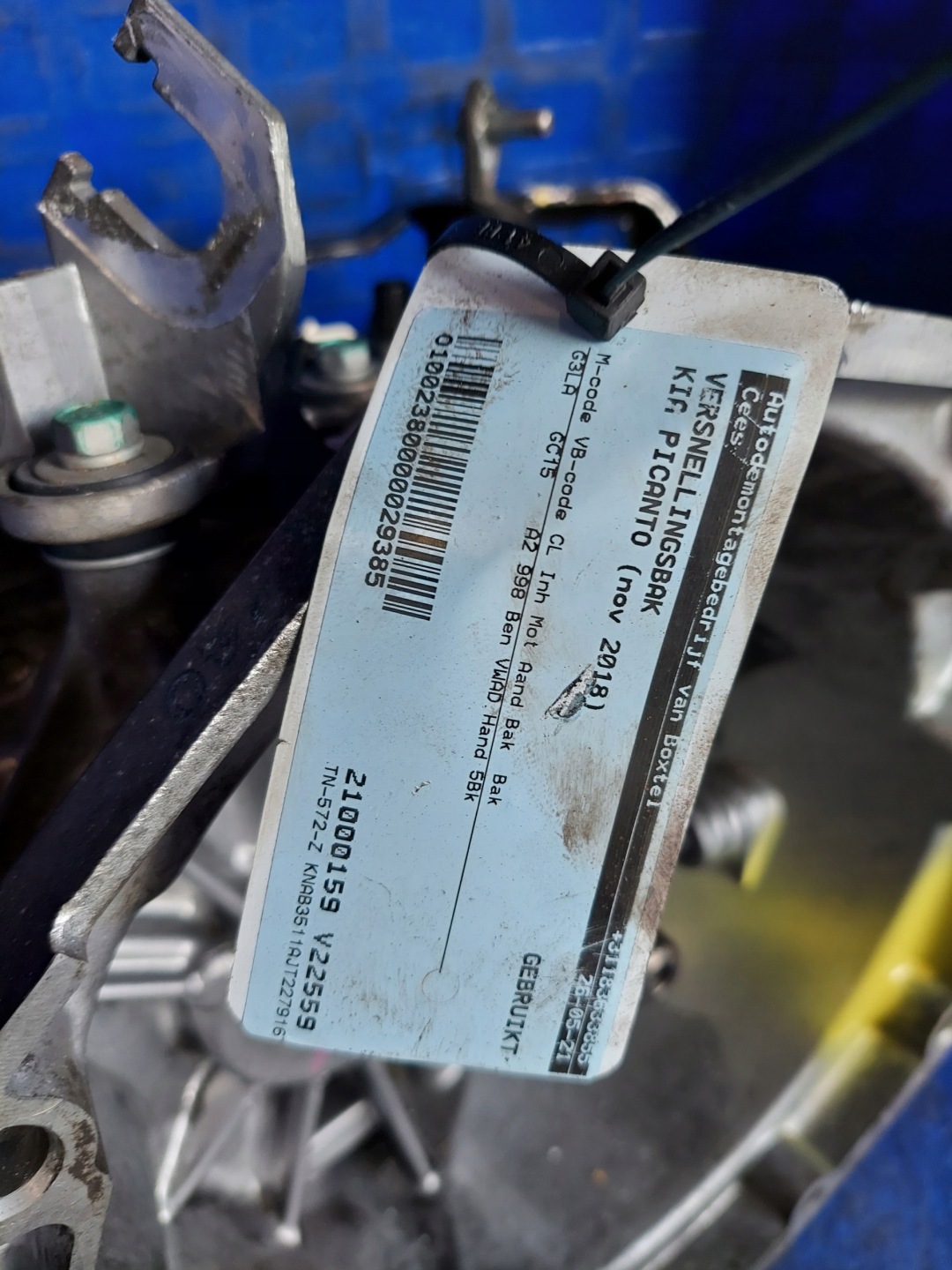 Getriebe PICANTO 2018 R 1.0 B MH2286 Benzin
