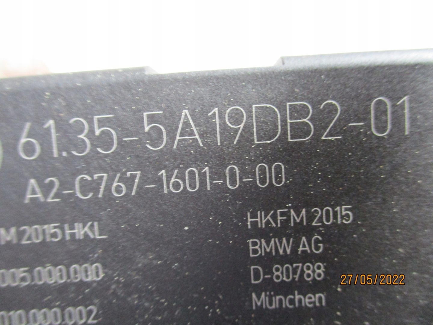 module control unit bonnet BMW G20 G30 G11 5A19DB2