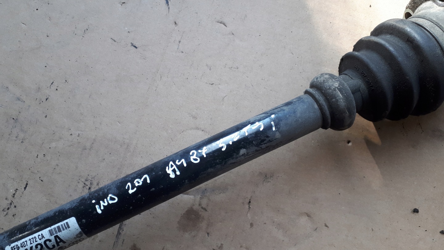 A4 B7 semi-axis right right front 3.2 V6 8E0407272CA