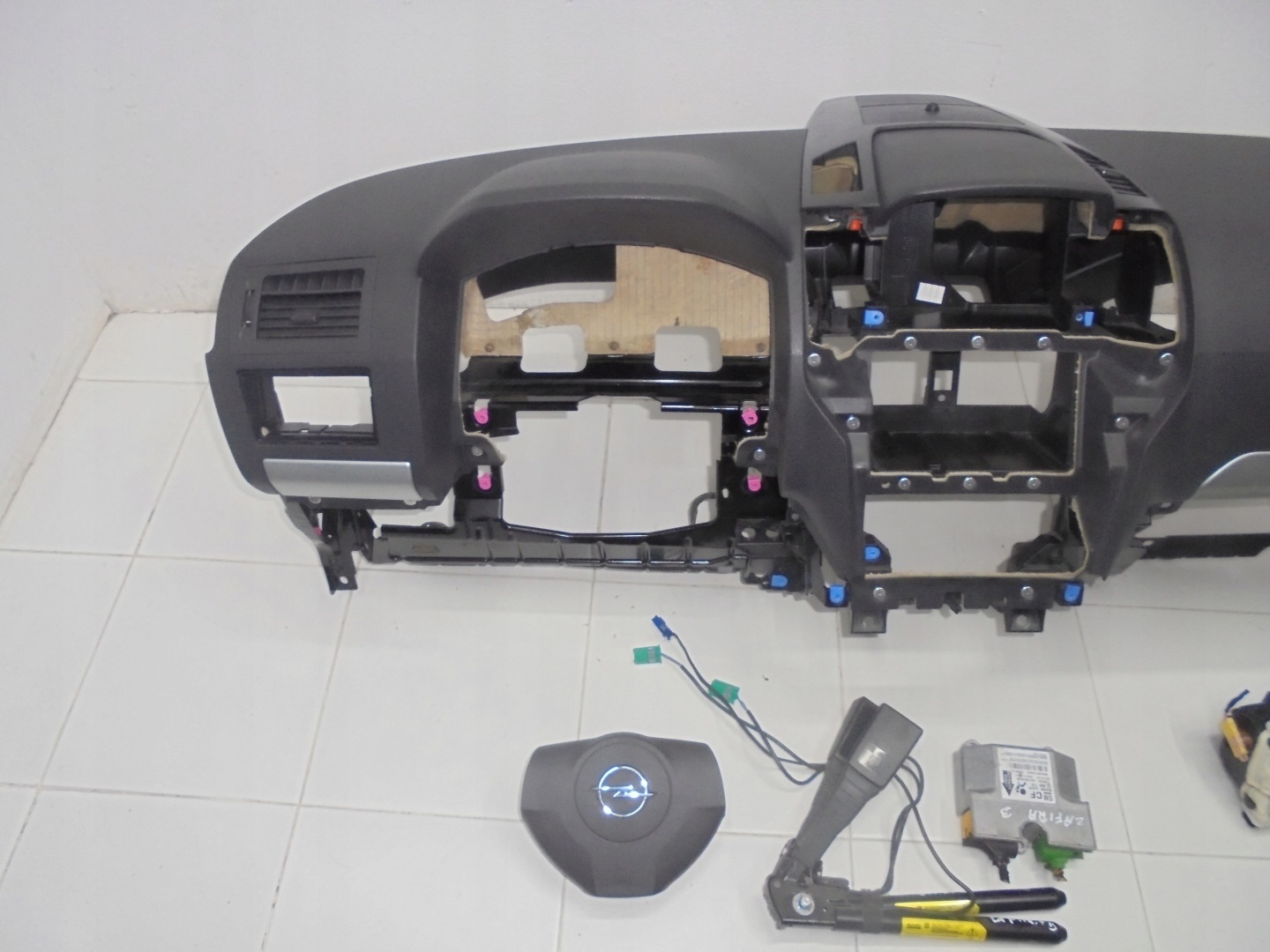 OPEL ZAFIRA B DASHBOARD PANEL AIRBAGS AIRBAG ADJUSTERS 05R