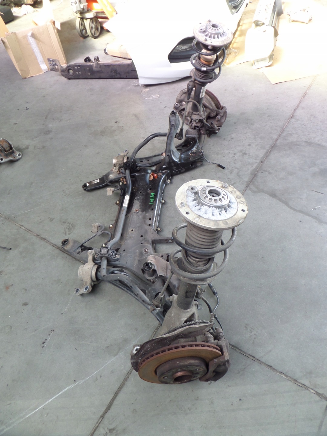 Mini r56 r55 r57 subframe axle beam axle beam front