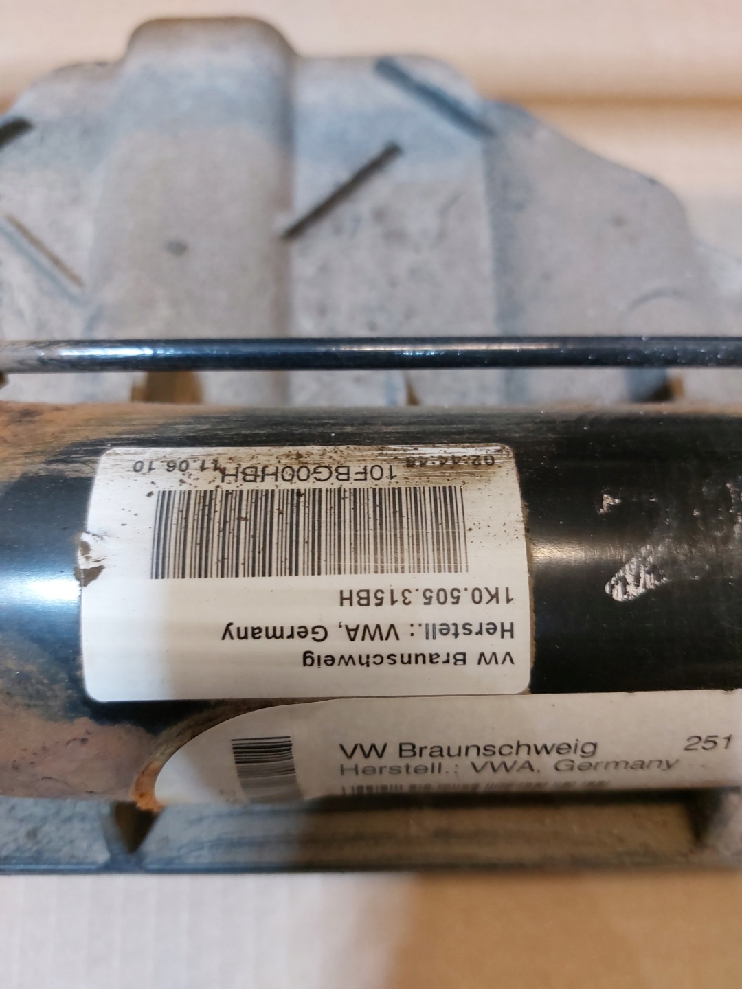 träger Achsträger heck VW GOLF VI HB