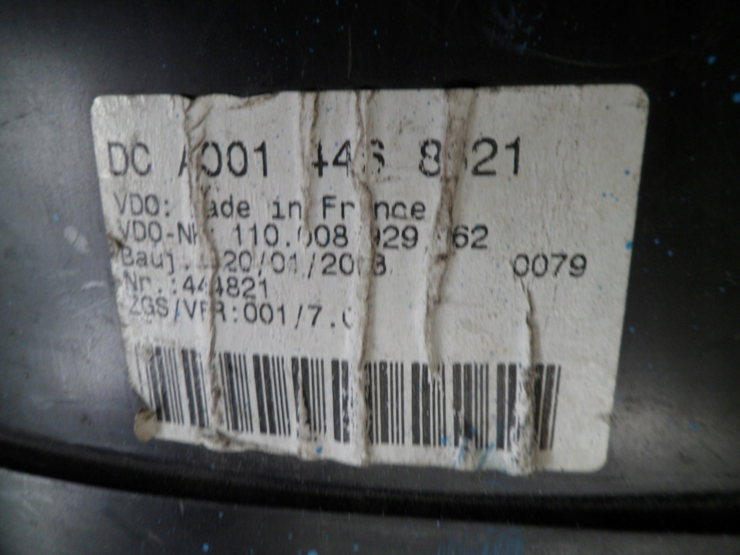 MERCEDES SPRINTER dials dials A0014468621