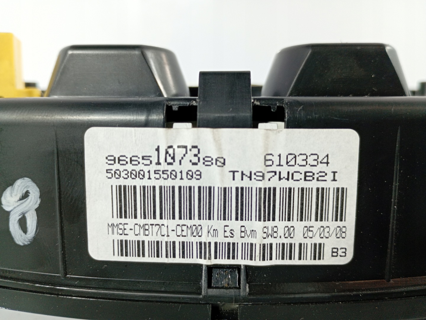 Peugeot 308 07-13 dials dials tachometer OE 9665107380