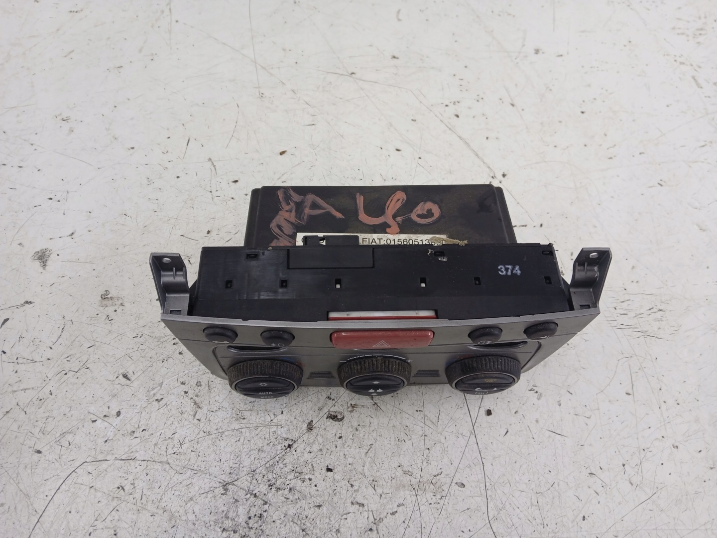 ALFA ROMEO GT Unite commande clima Bouches buses 01560513690
