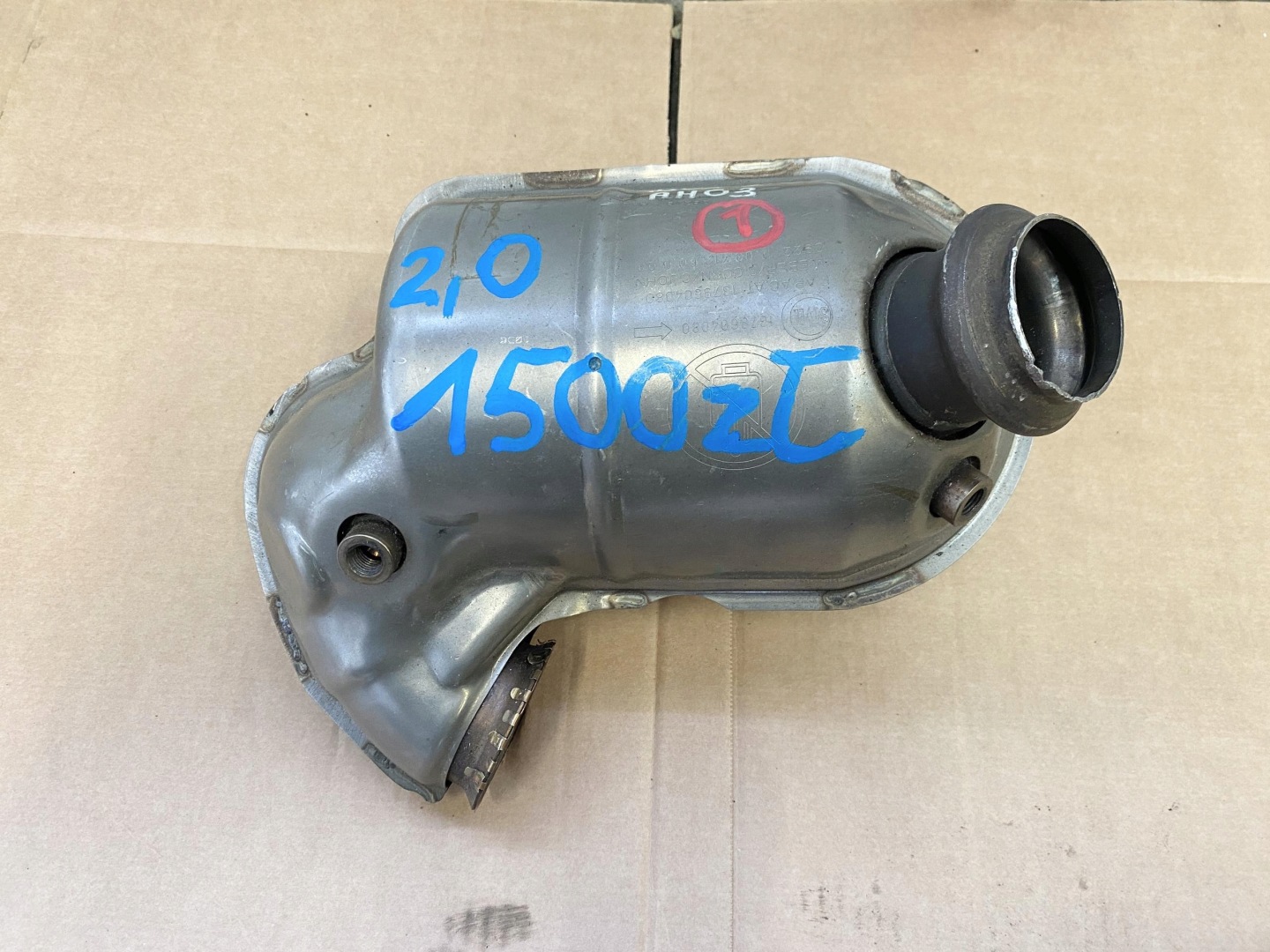 BOXER JUMPER 2.0 B-HDI 17- catalyst DPF EURO 6 original 1379604080
