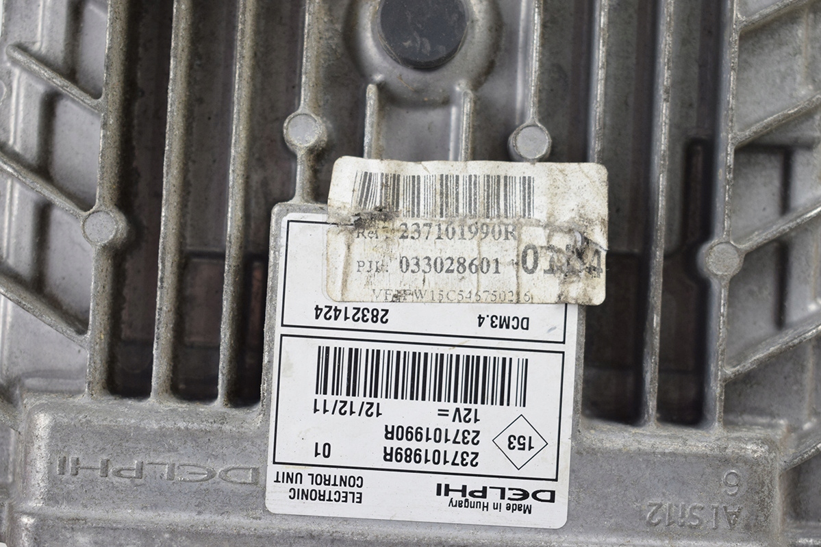 computer Centralina RENAULT 1.5 DCI 237101989R