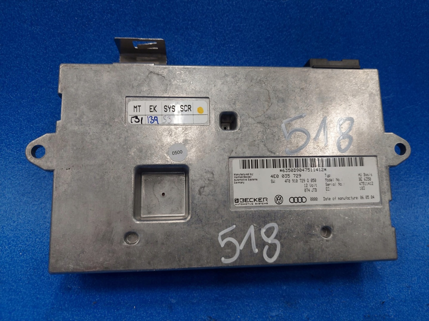 A6 C6 4E0035729 module MMI