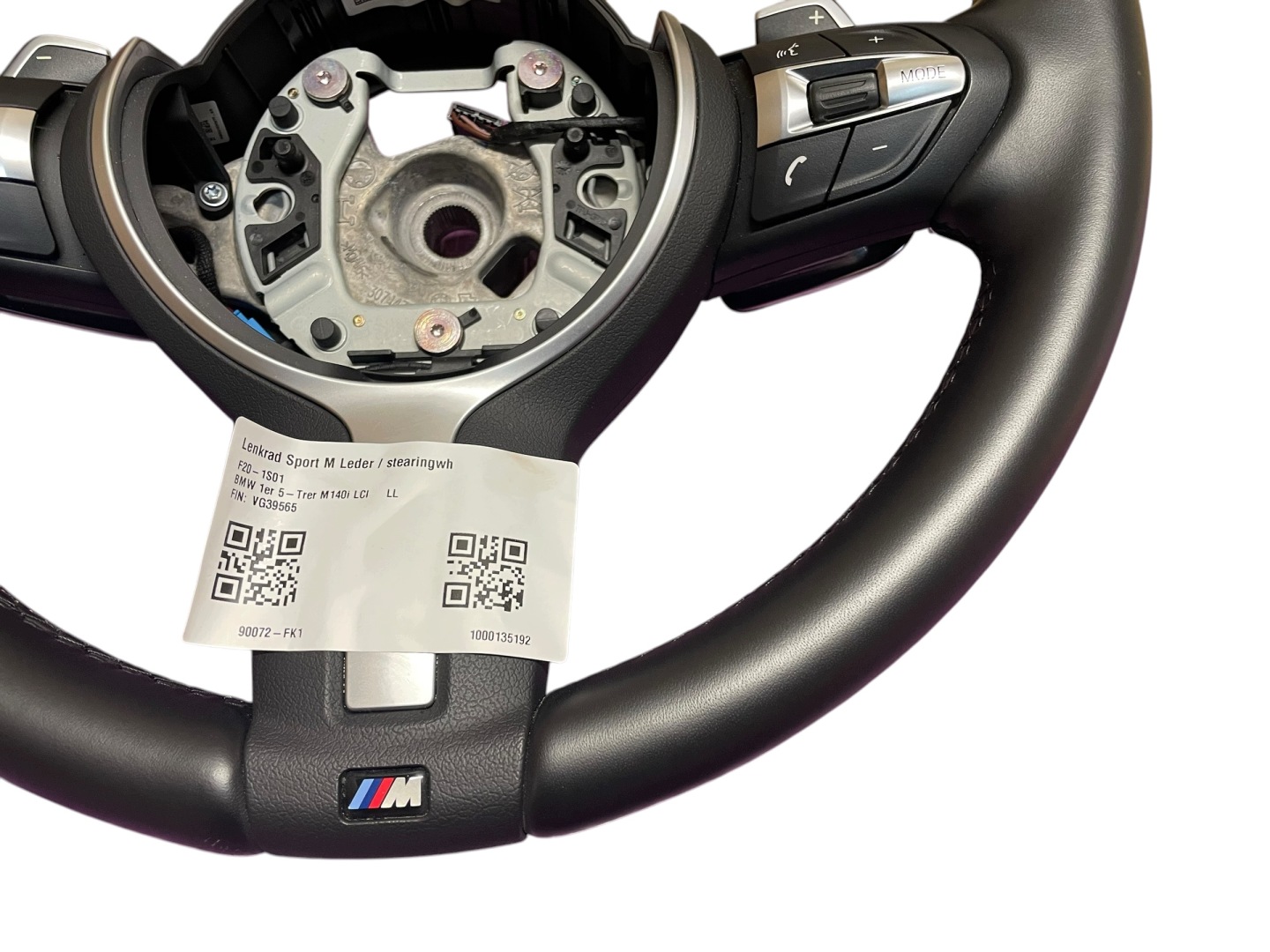 lenkrad leder m-paket BMW 1 F20 F21 LCI original