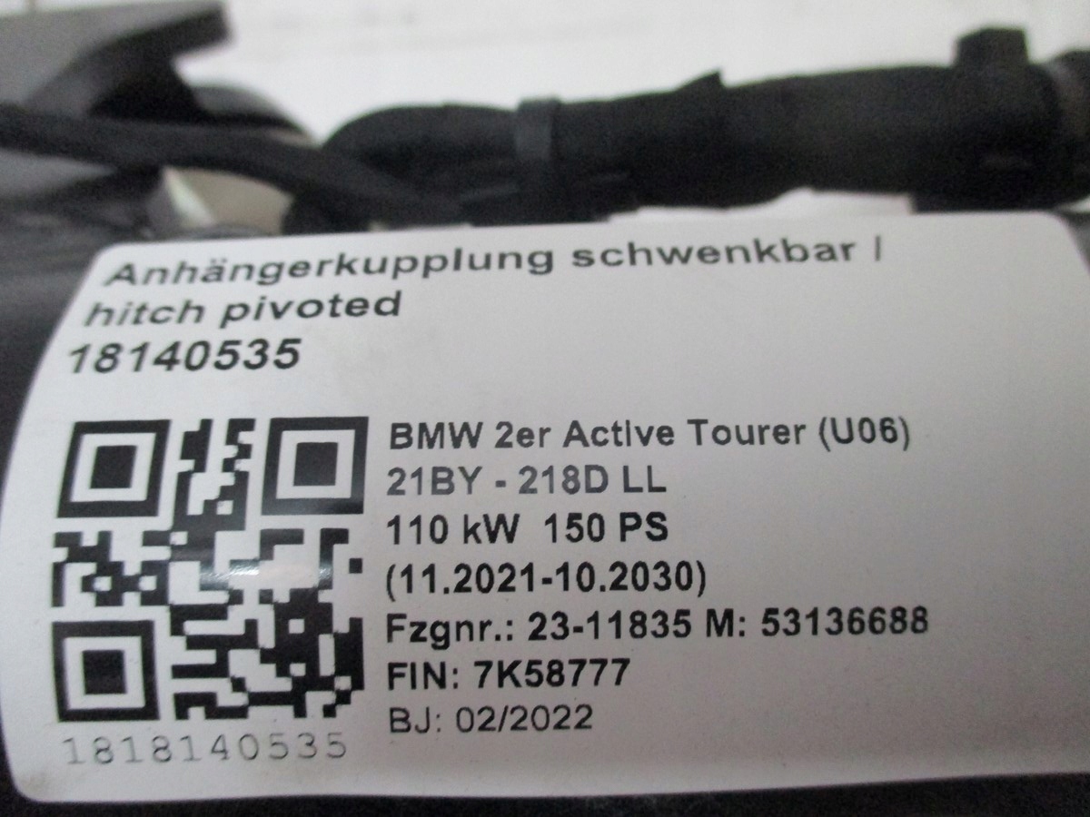 tow BMW 2 U06 8739187