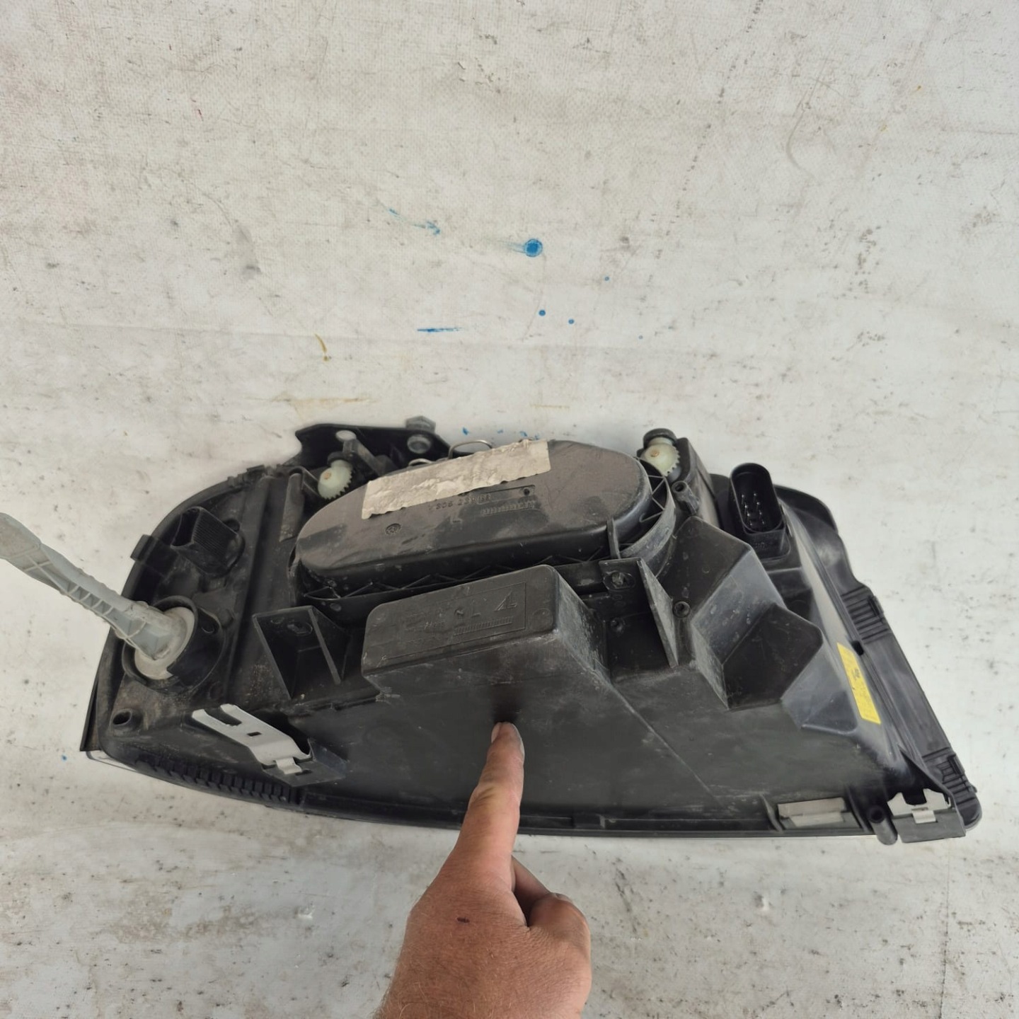 SEAT ALHAMBRA and LIFT 00- light left front front ZWYKLA 7M7941015M