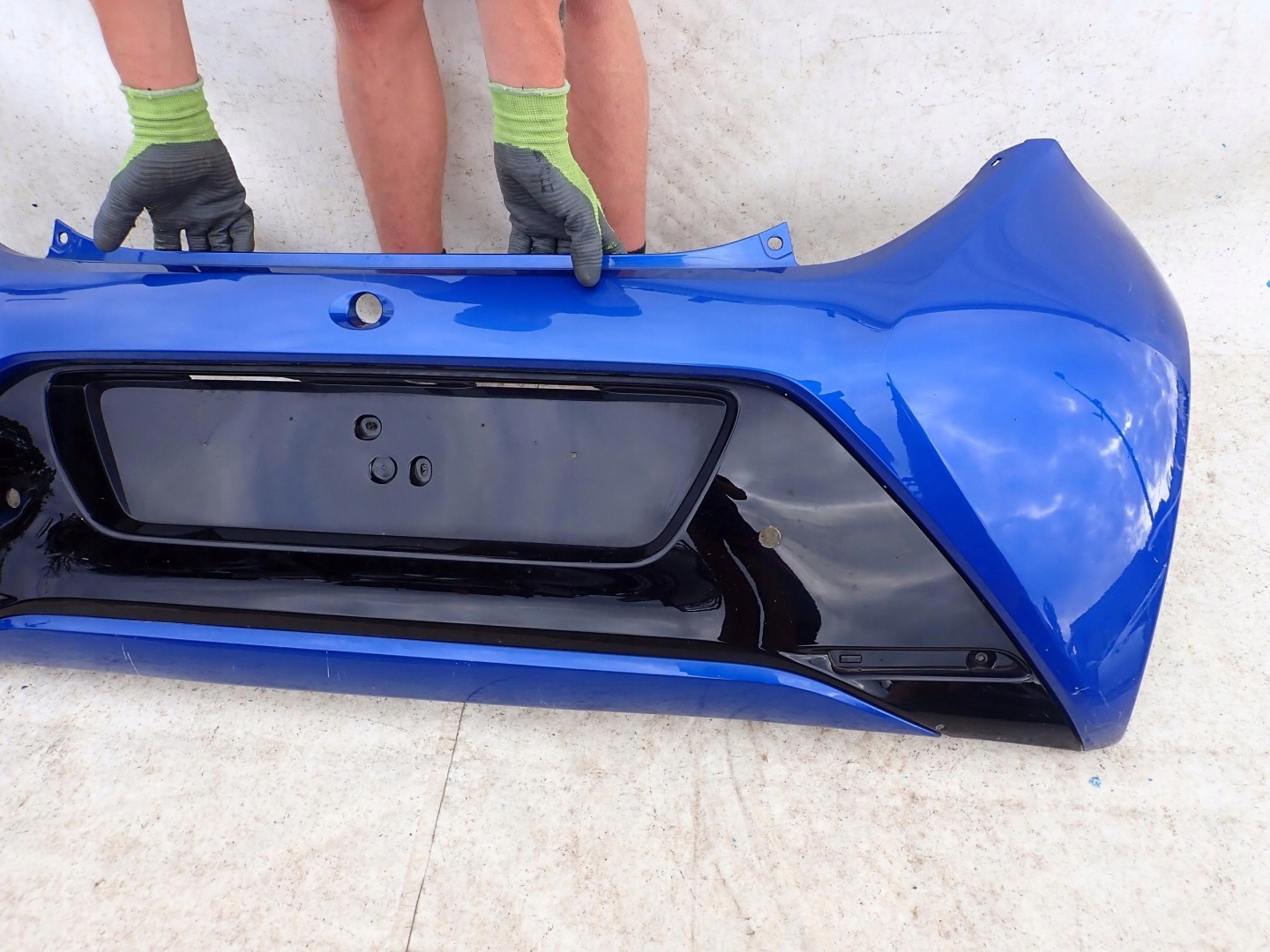 TOYOTA AYGO II 2 14-21 bumper rear part rear