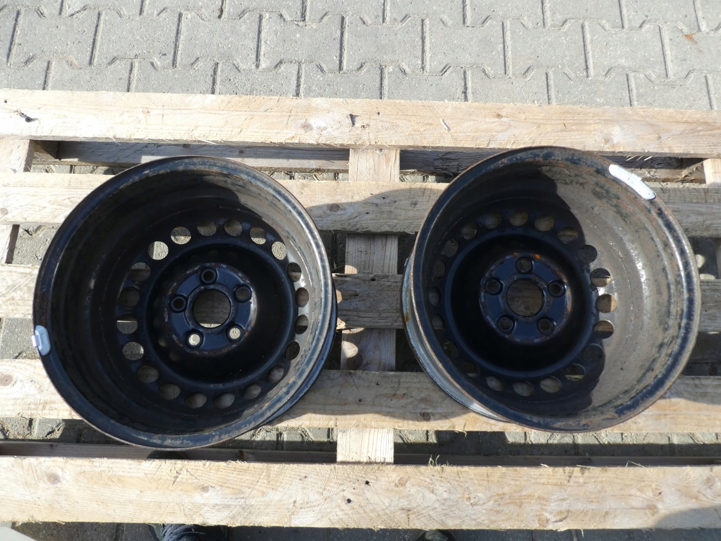 VW T5 CERCHI Ferro 7H0601027C 6.5JX16 ET51