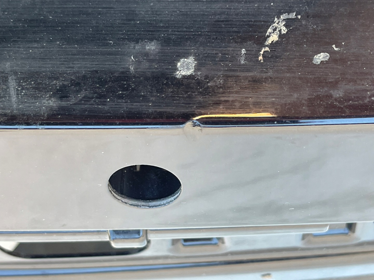 VW PASSAT B9 KOMBI Stoßstange heck hinten PDC