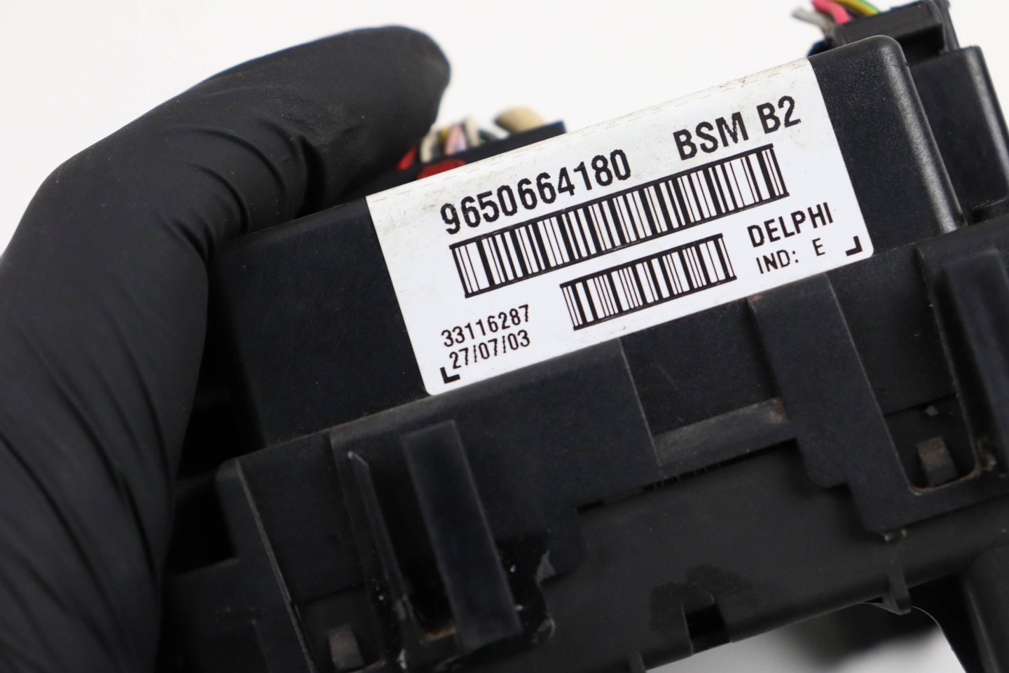 CITROEN PEUGEOT module control unit compartment BSM B2 9650664180