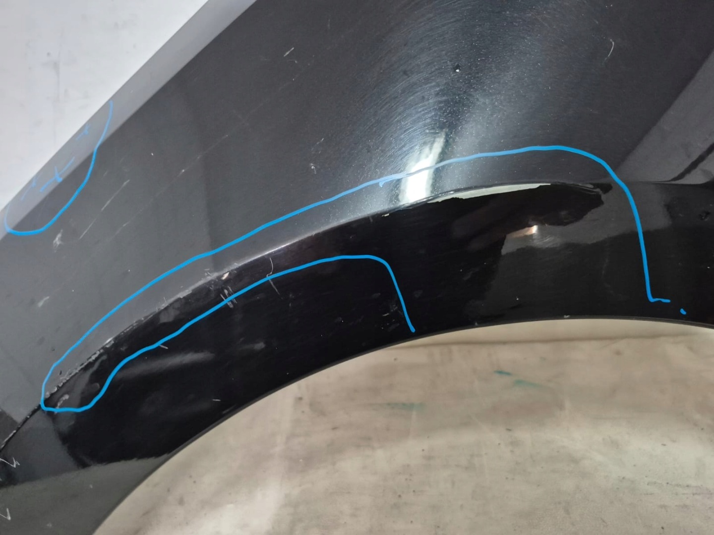 SKODA RAPID LIFT 17-19 fender front front left