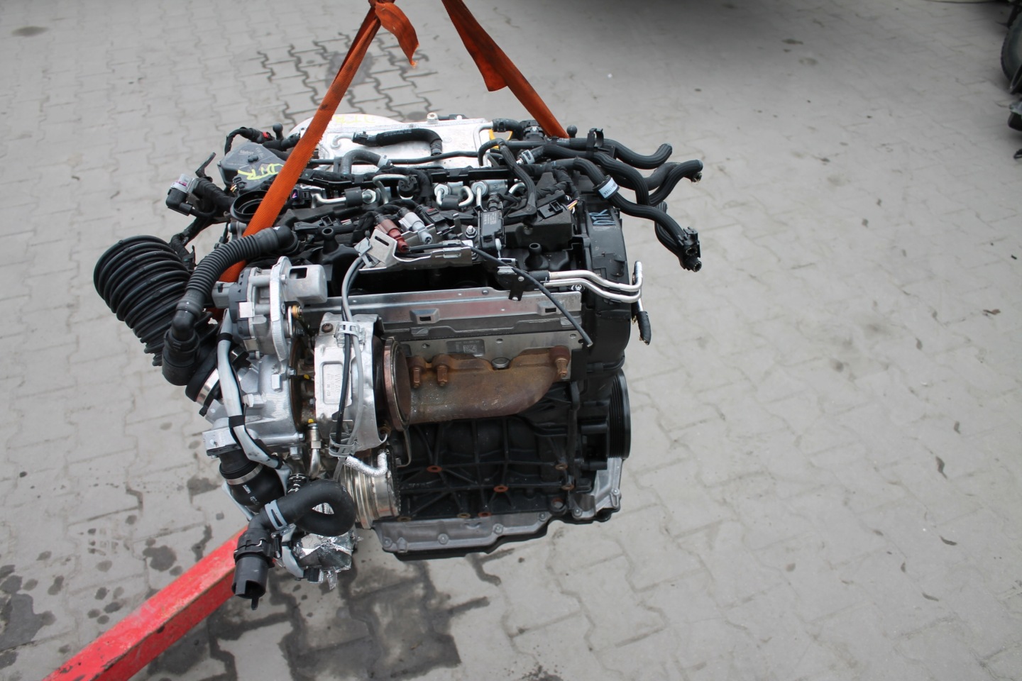engine complete VW SKODA AUDI DTR 35 TYSKM