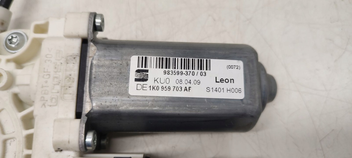 window regulator left rear part mechanism Seat Leon II LIFT