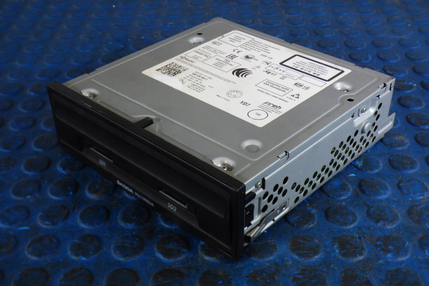Skoda Superb III radio navigation card reader 5Q0035864C st.BDB
