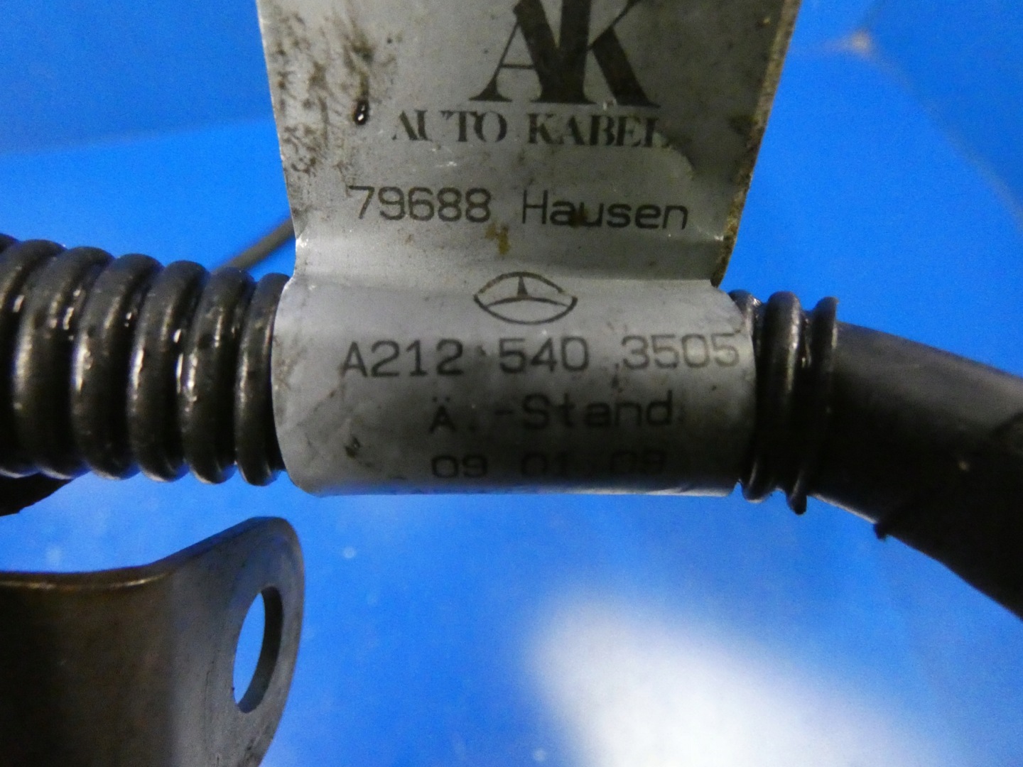 E KLASA W212 KABEL MASOWY ROZRUSZNIKA