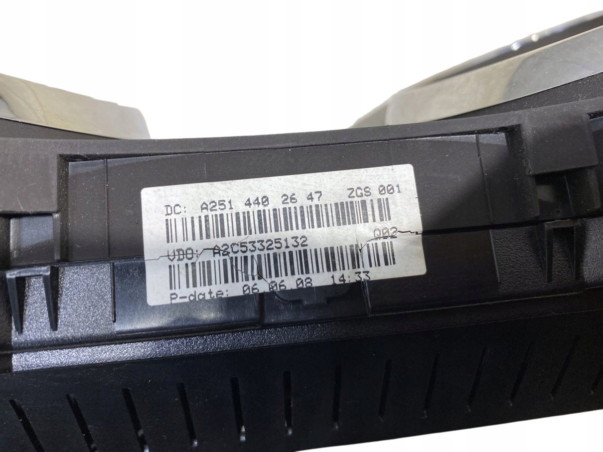 dials dials MERCEDES W251 3.0 CDI V6 A2514402647