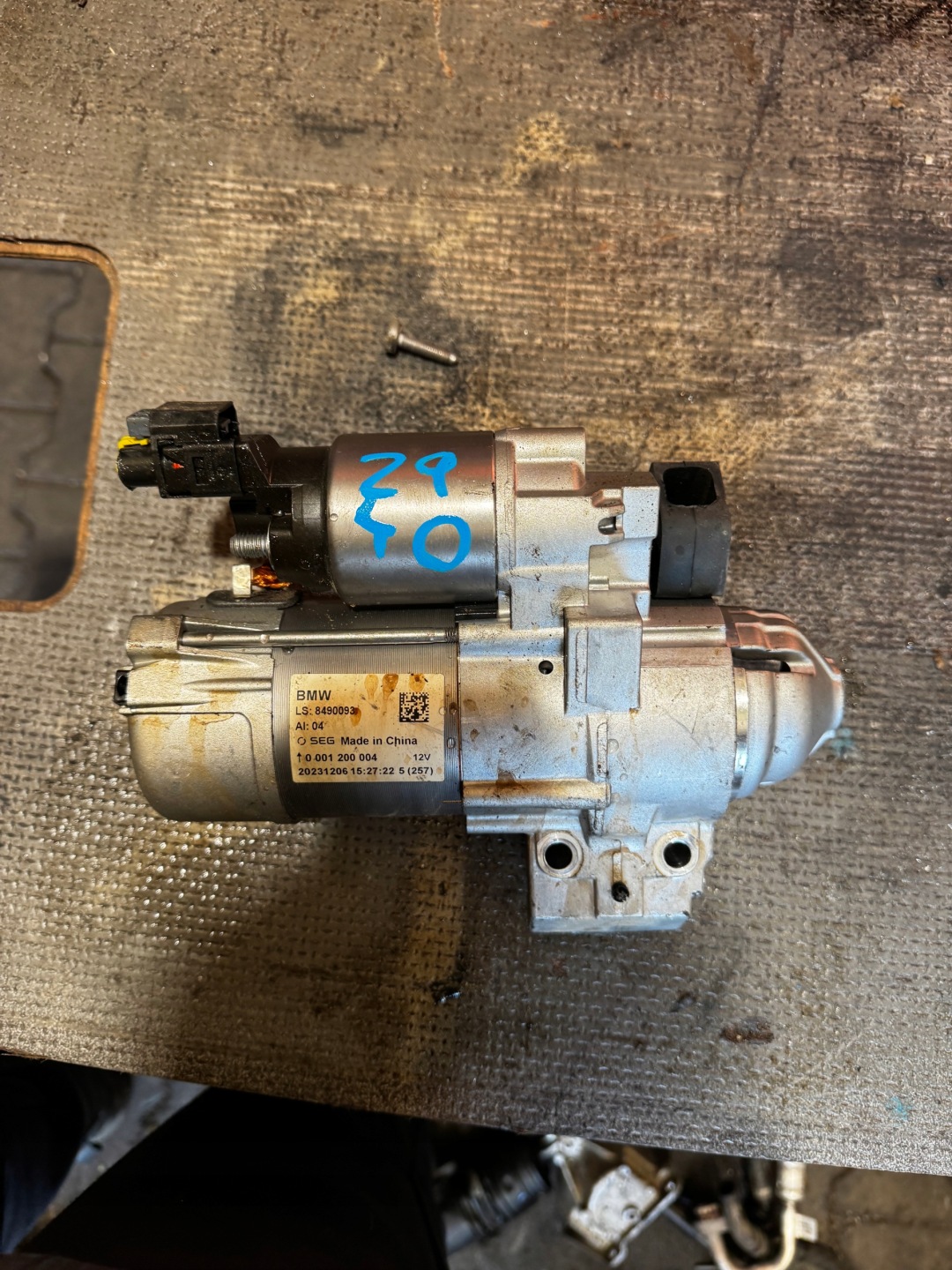 2940. starter BMW 8490093