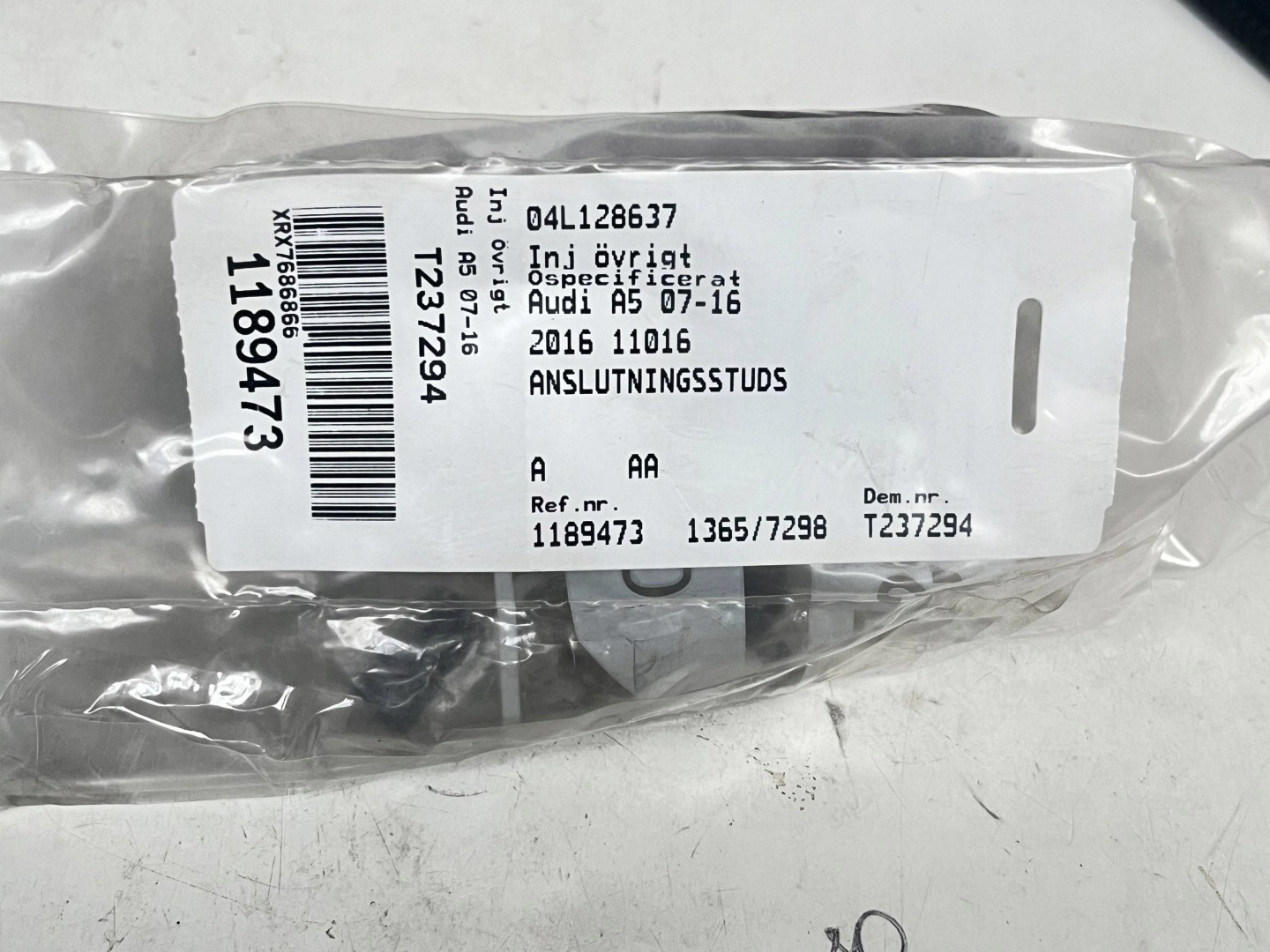 Valvola a farfalla AUDI A3 S3 8V 04L128637 @A