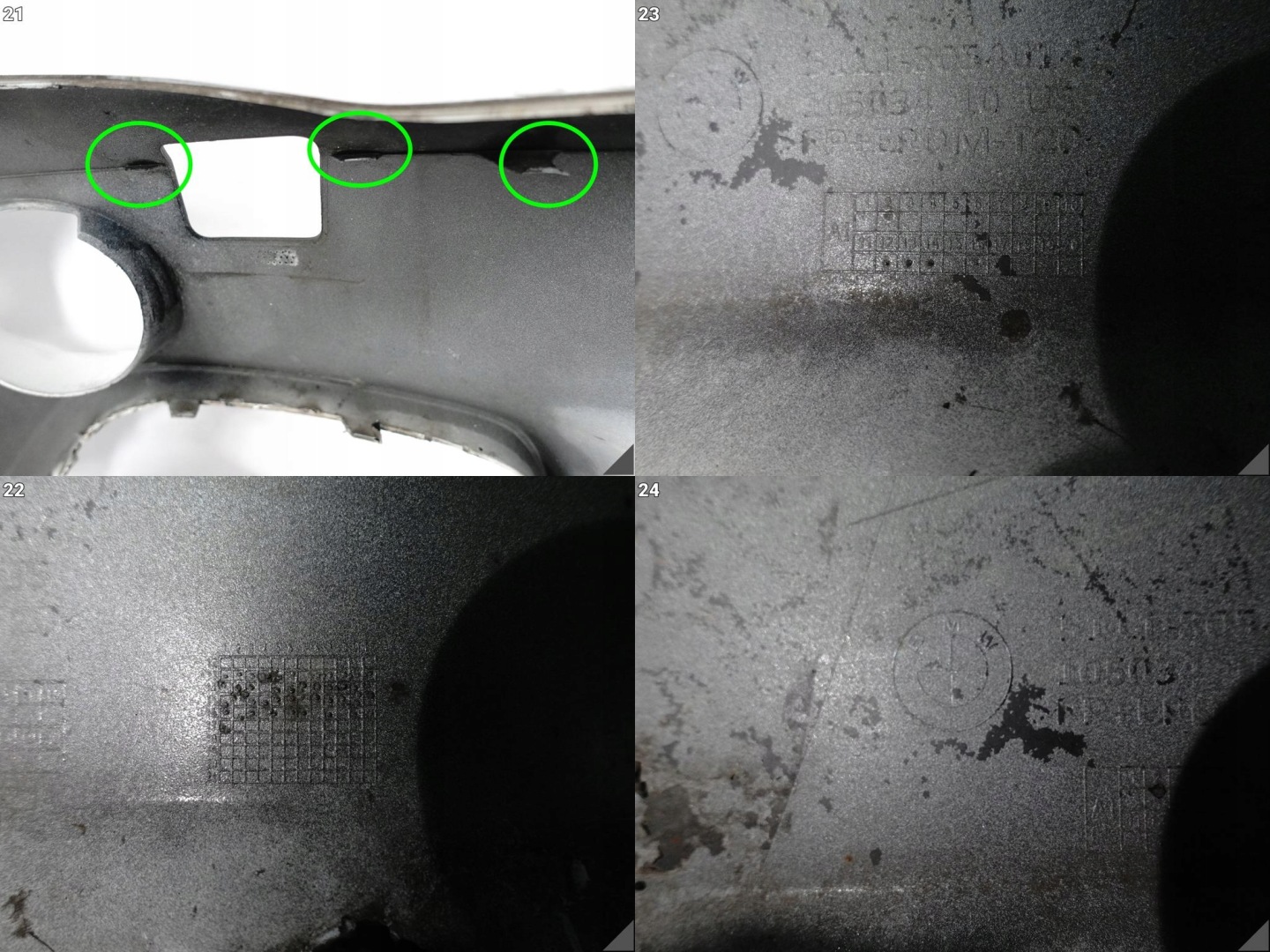 BMW X5 F15 m-packet 13-18 bumper BUMPER front (washers/PDC/KAMERA)
