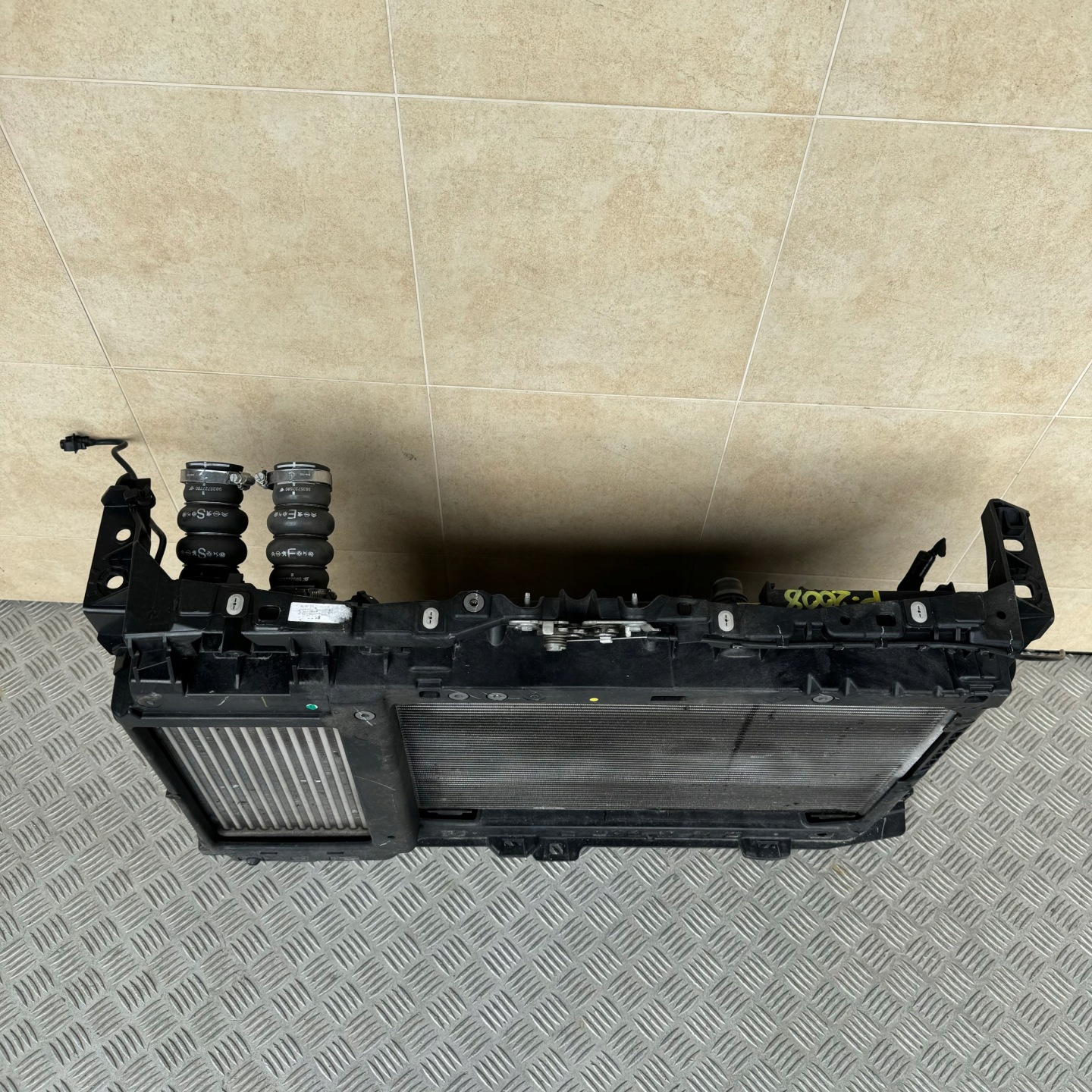 support panel for radiators radiator PEUGEOT 2008 II 1.5 HDI