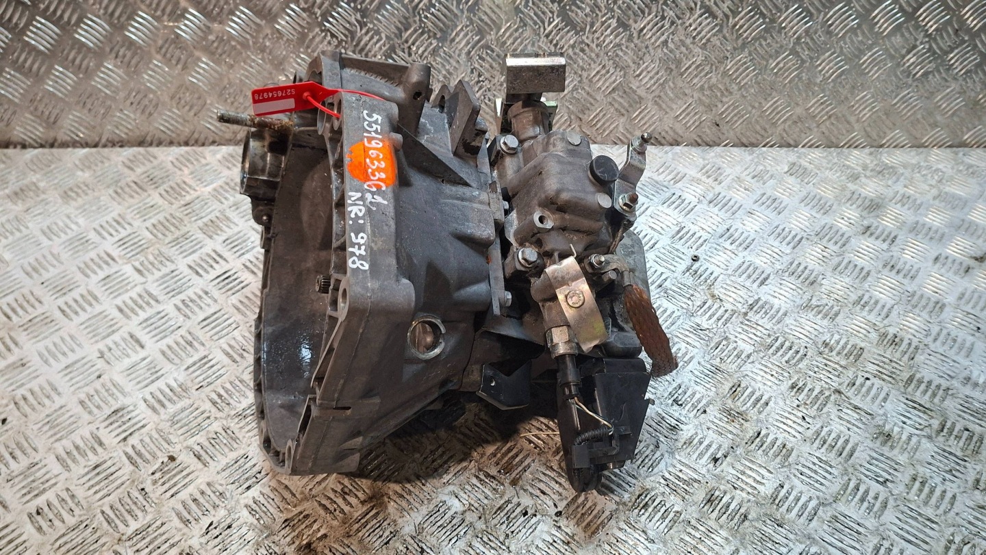 getriebe 551963362 FIAT PANDA II 500 1.3 JTD 2003