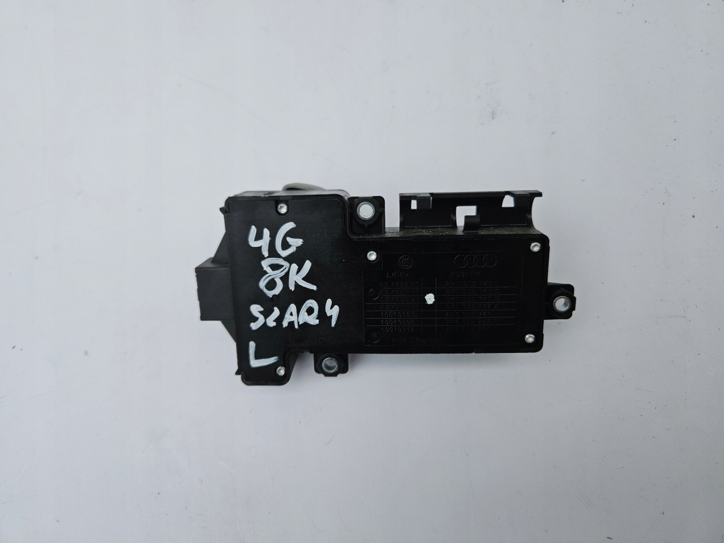 button control POSUWU seat driver´s AUDI A4 B8 A6 C7 A7 4G grey