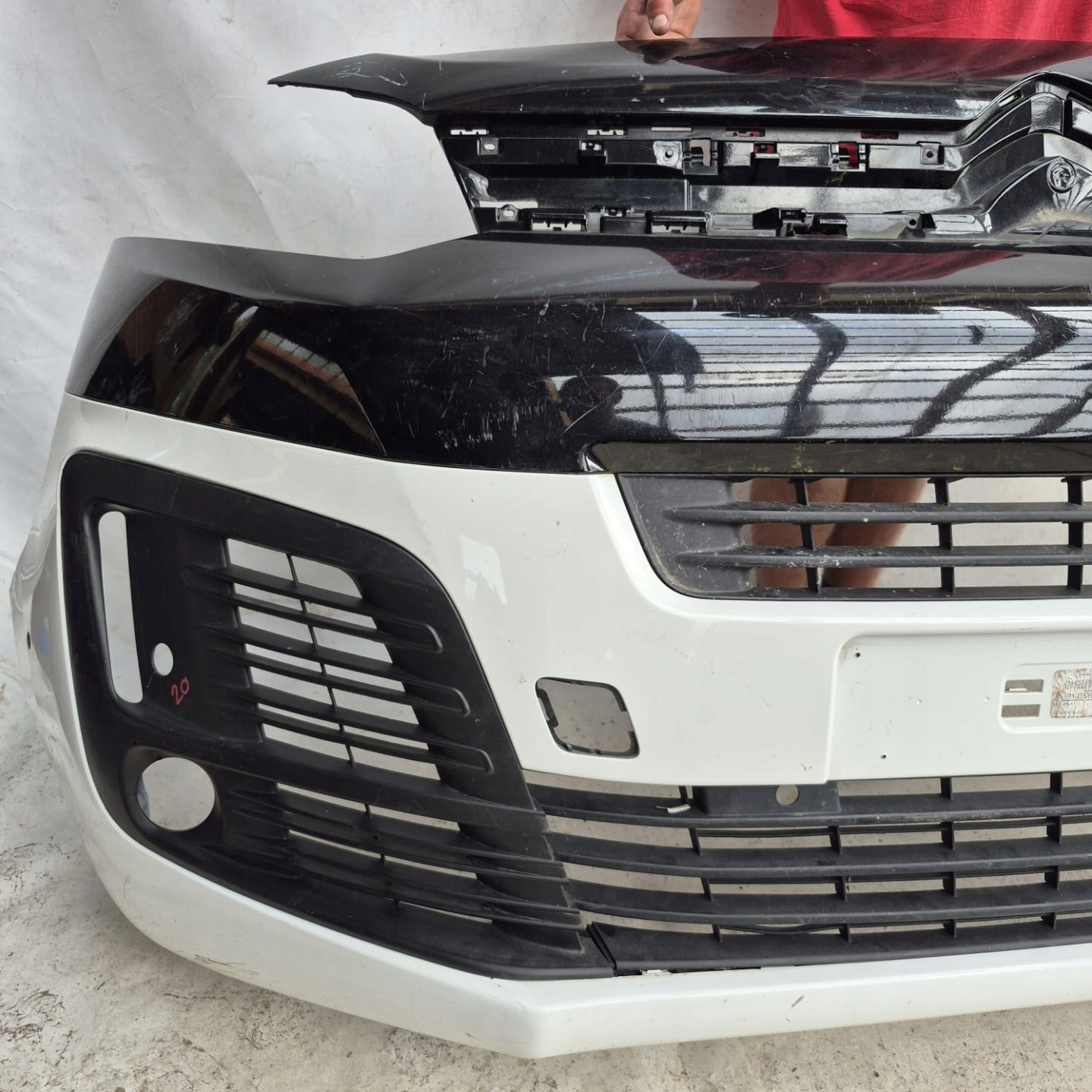 CITROEN JUMPY III 16- bumper front front PDC 9808638877
