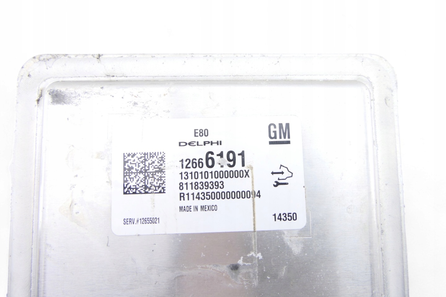 control unit of the engine OPEL CORSA E 1.0 TURBO 115KM 12666191