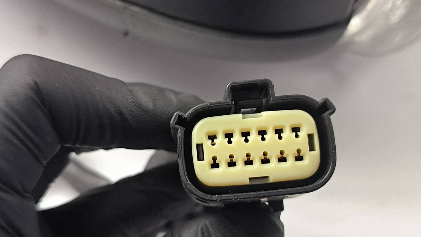 spiegel rechts EU schwarze FORD TRANSIT MK8 6 PIN